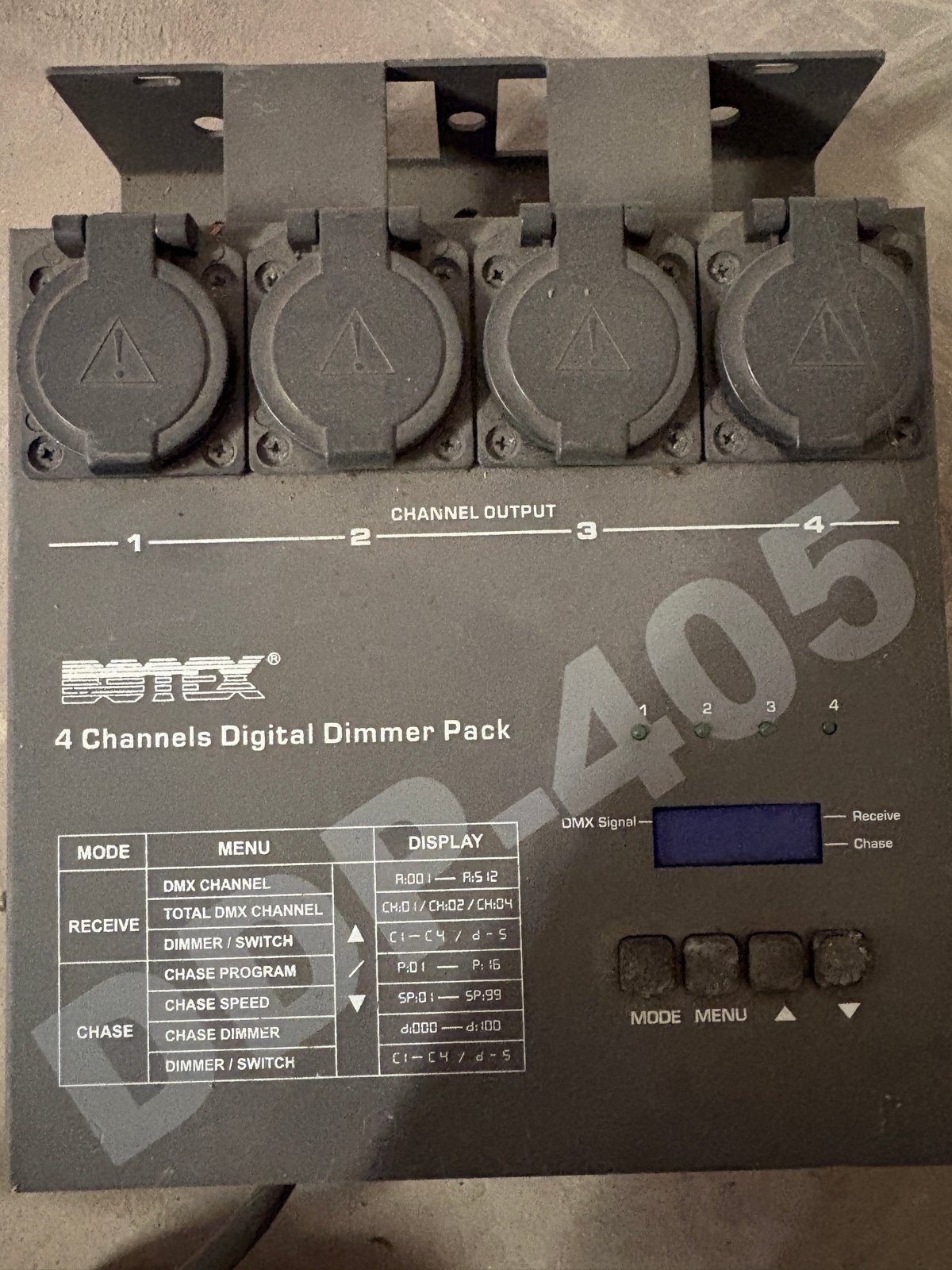Botex DP-405 4-kanaals digitale dimmerpack, Ophalen of Verzenden, Gebruikt, Overige typen