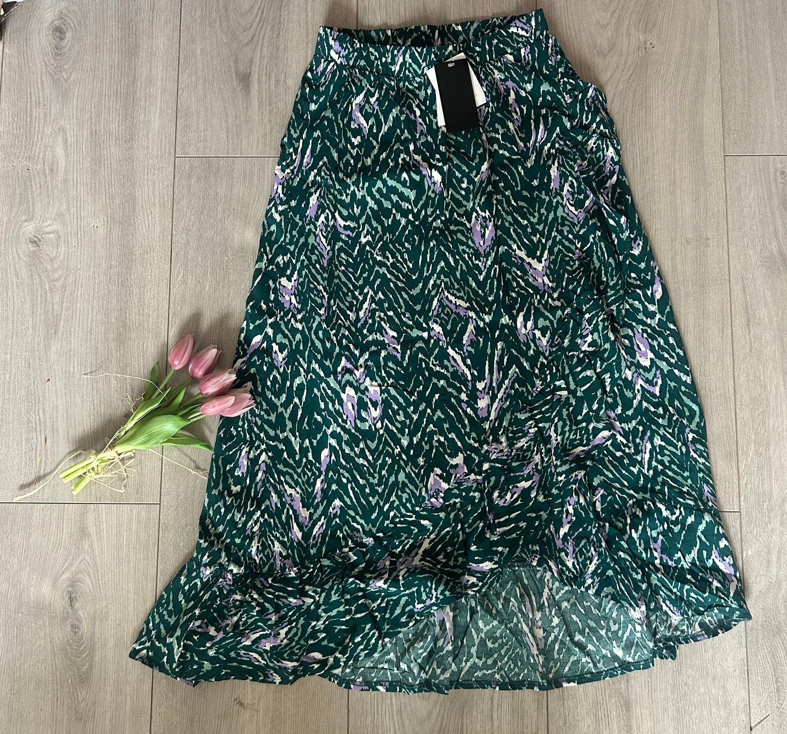 Swingende a symmetrische rok koopje maat s 36-38, Kleding | Dames, Rokken, Zwart, Ophalen of Verzenden, Zo goed als nieuw, Maat 36 (S)