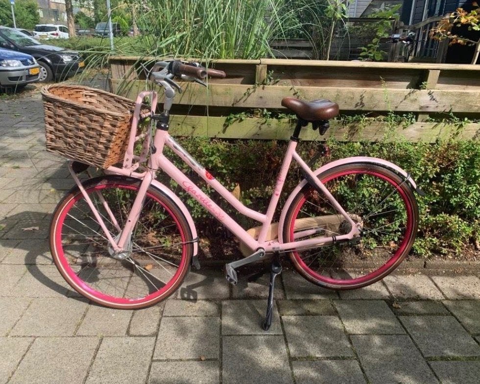 Gazelle Miss Grace fiets, Fietsen en Brommers, Fietsen | Dames | Damesfietsen, Versnellingen, Zo goed als nieuw, Gazelle, 56 cm of meer