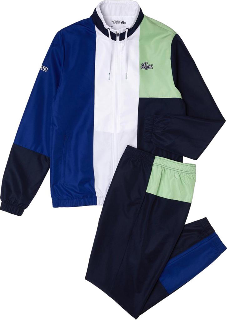 Lacoste Sport Colourblock Trainingspak, Overige kleuren, Ophalen of Verzenden, Zo goed als nieuw, Algemeen