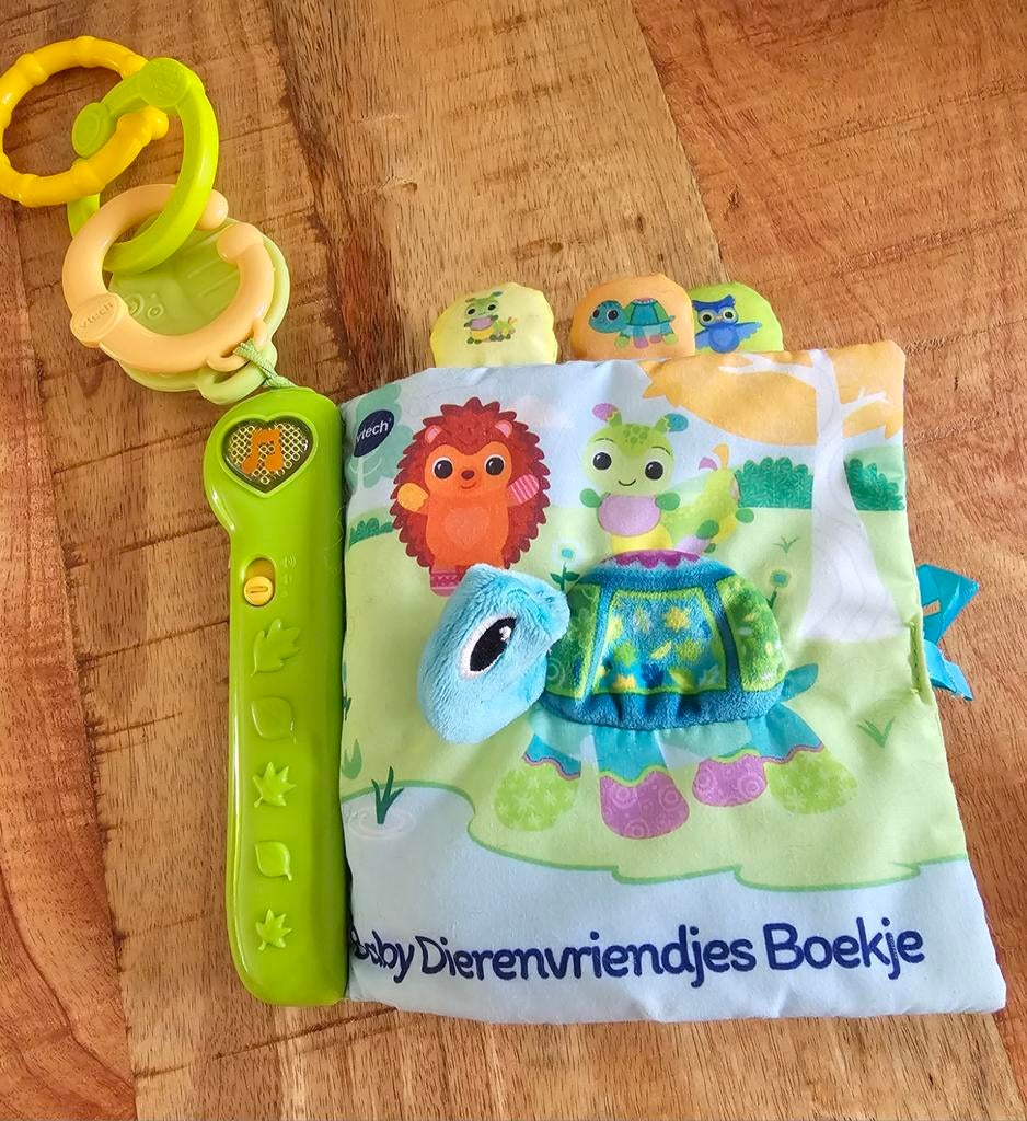 VTech Baby Dierenvriendjes Boekje - Interactief Speelgoed, Ophalen of Verzenden, Zo goed als nieuw, Met licht