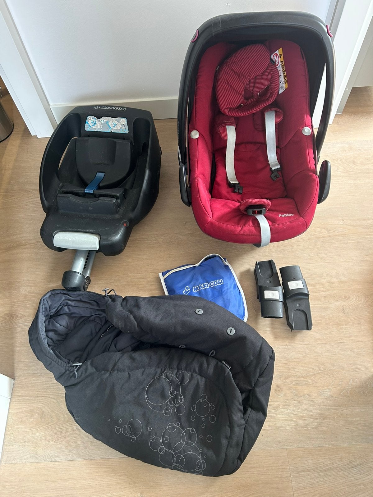 Maxi Cosi Pebble + easybase 2, Ophalen, 0 t/m 13 kg, Maxi-Cosi, Gebruikt