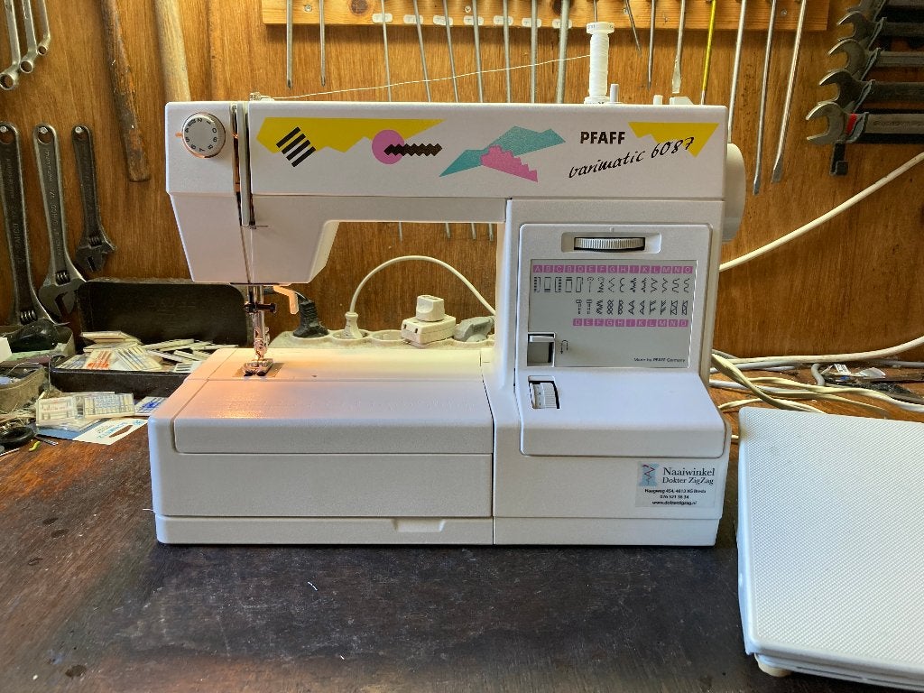 Pfaff Varimatic 6087 naaimachine - kwaliteitsmachine!, Duitsland, Ophalen of Verzenden, Pfaff, Gebruikt