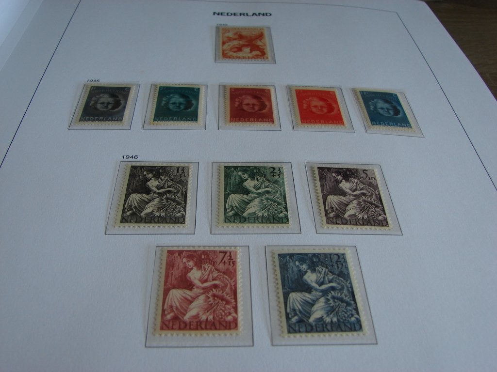 Verzameling Nederland  1945--1969 op 1 serie na compleet, Ophalen of Verzenden, Nederland