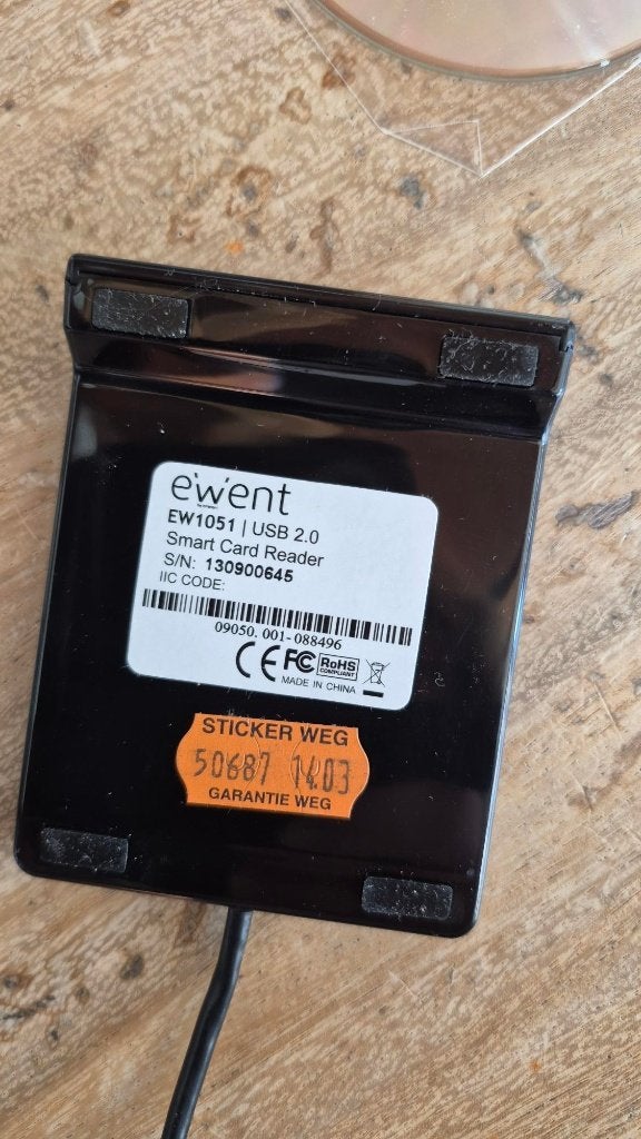 Smart Card Reader, Computers en Software, Ophalen of Verzenden, Nieuw, Ewent, 2 TB of meer