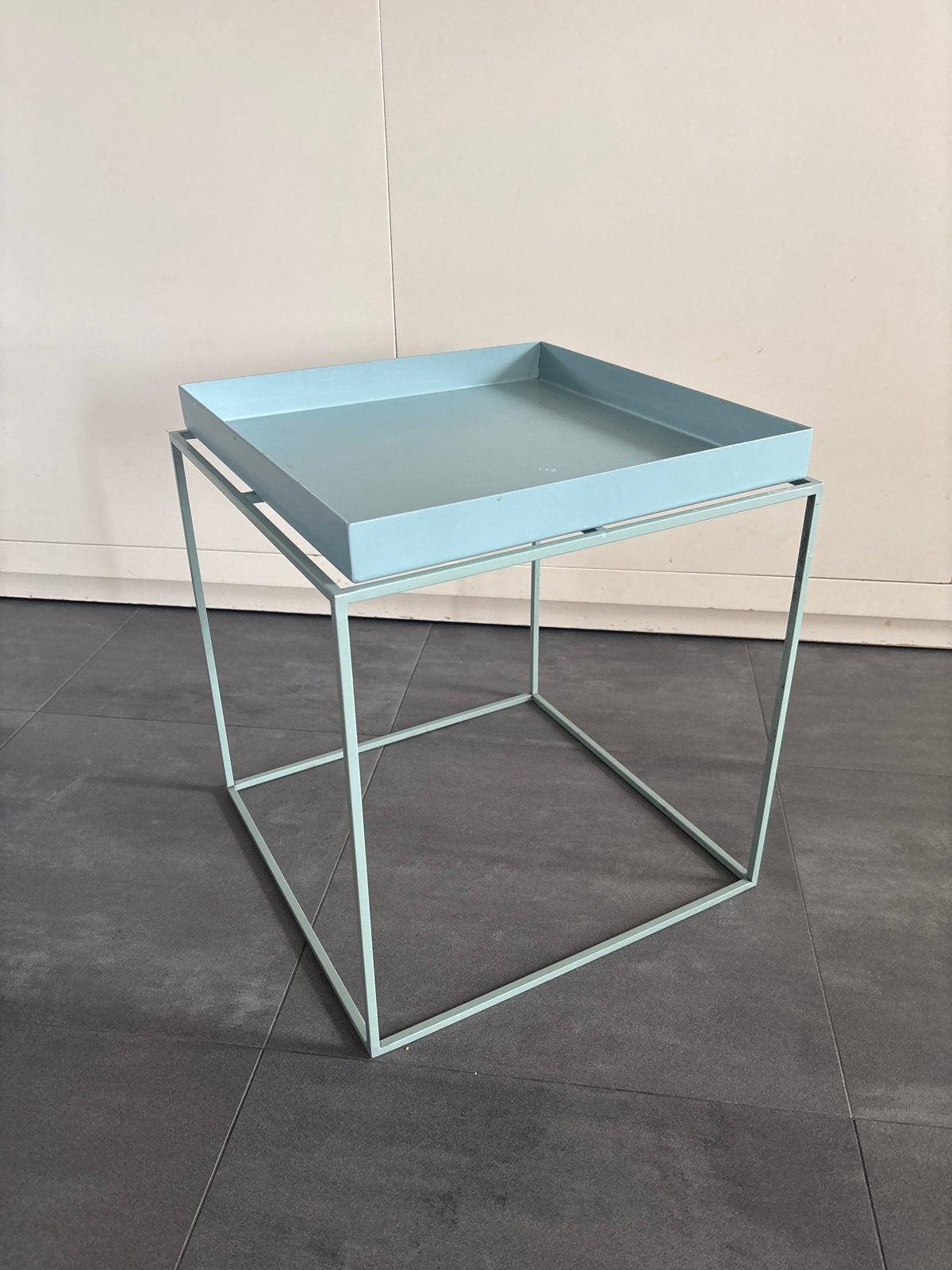 HAY bijzettafel met afneembaar dienblad, Ophalen, Minder dan 45 cm, Minder dan 55 cm, Metaal of Aluminium