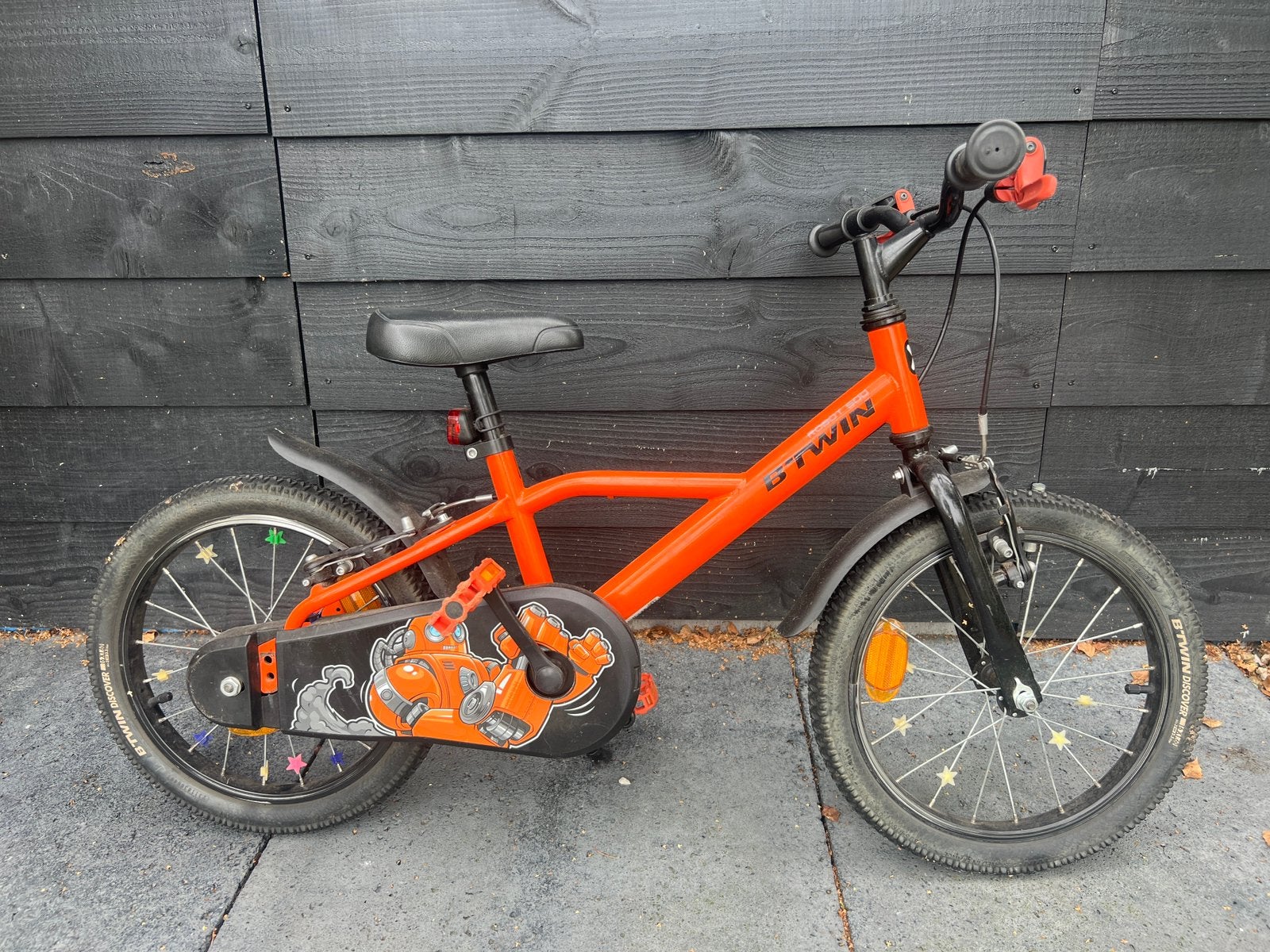 B’Twin fiets 16 inch, Ophalen, Gebruikt, 16 tot 20 inch