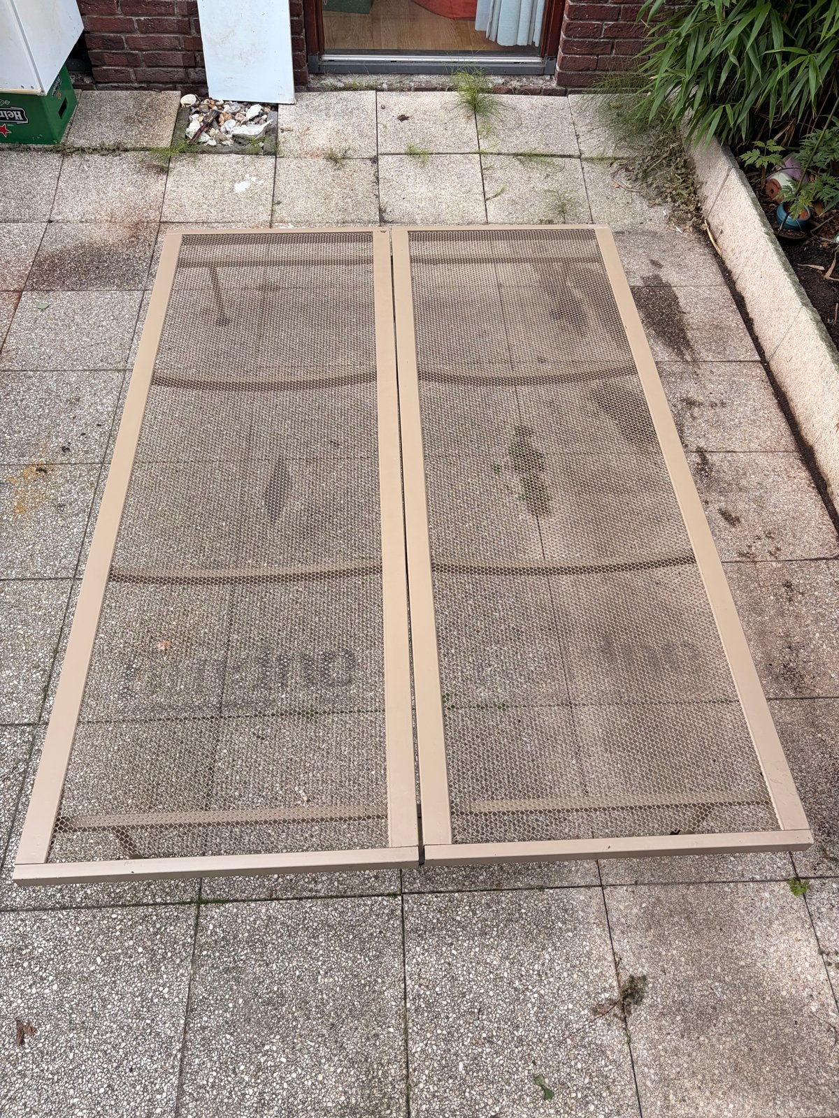 Auping bedframe twijfelaar 140x200 - Zeer degelijk, Ophalen, Gebruikt, 140 cm, Twijfelaar