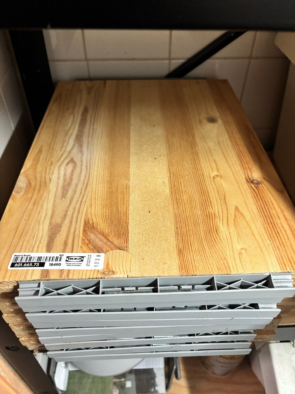 IKEA Ivar planken 42x30 cm - 9 stuks, Ophalen, Gebruikt