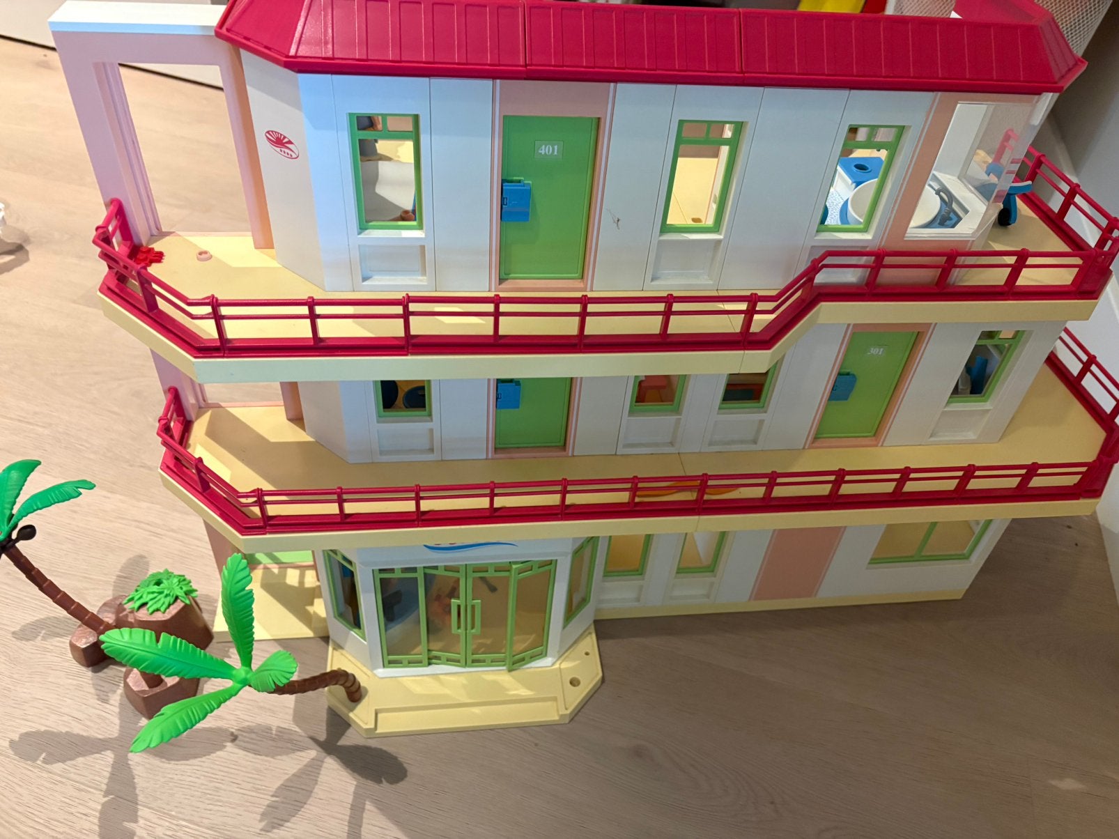 Playmobil hotel, Kinderen en Baby's, Speelgoed | Playmobil, Ophalen of Verzenden, Zo goed als nieuw