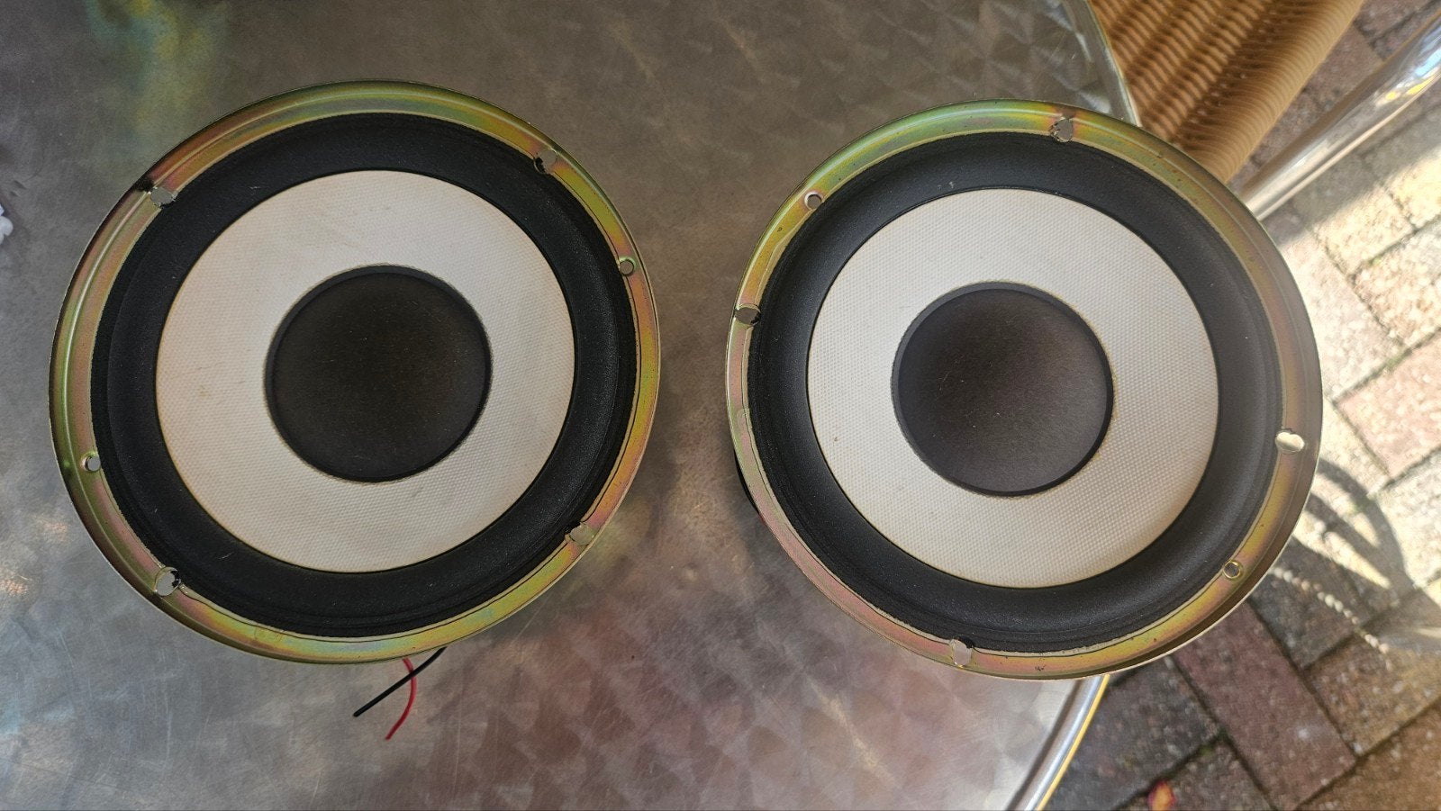 Technics T17PL07D6 woofer met een diameter van 6,, Ophalen of Verzenden, 60 tot 120 watt, Subwoofer, Overige merken