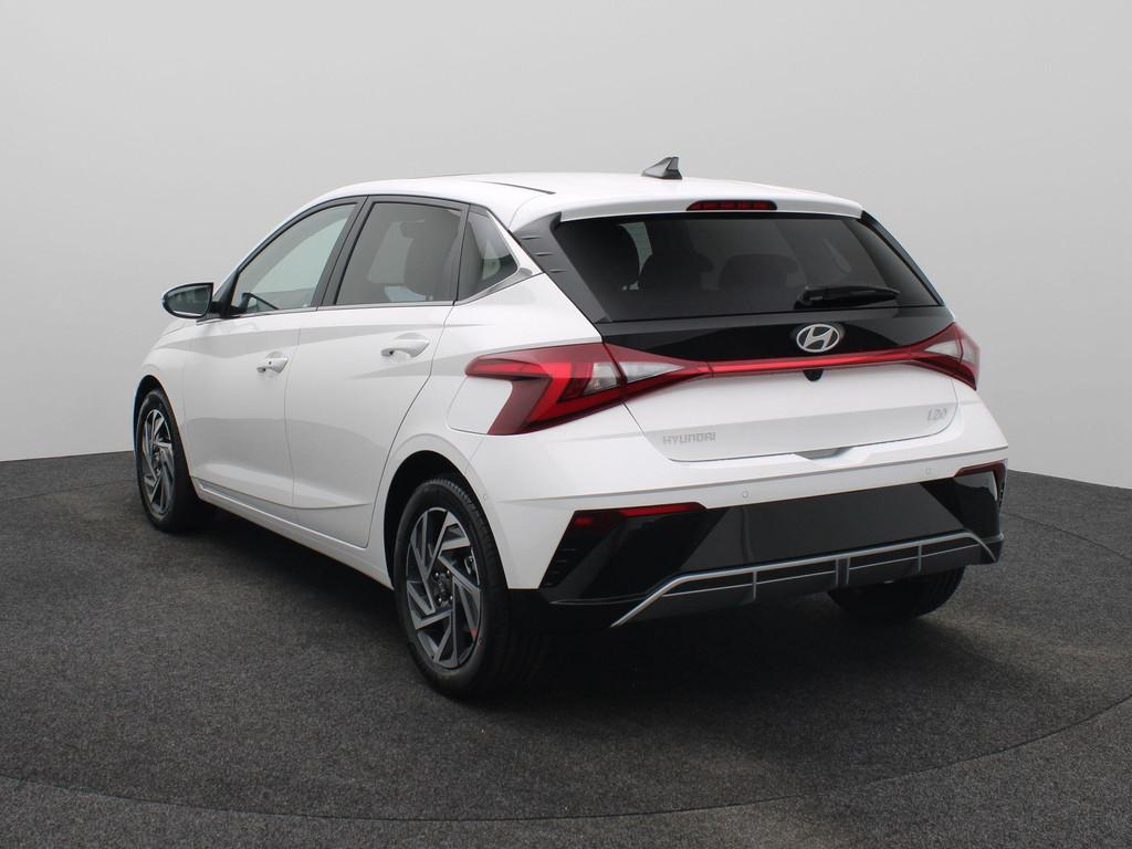 Hyundai i20 1.0 T-GDI Premium | Adaptieve Cruise | Climate C, Auto's, Hyundai, Adaptive Cruise Control, Stof, Wit, Bedrijf