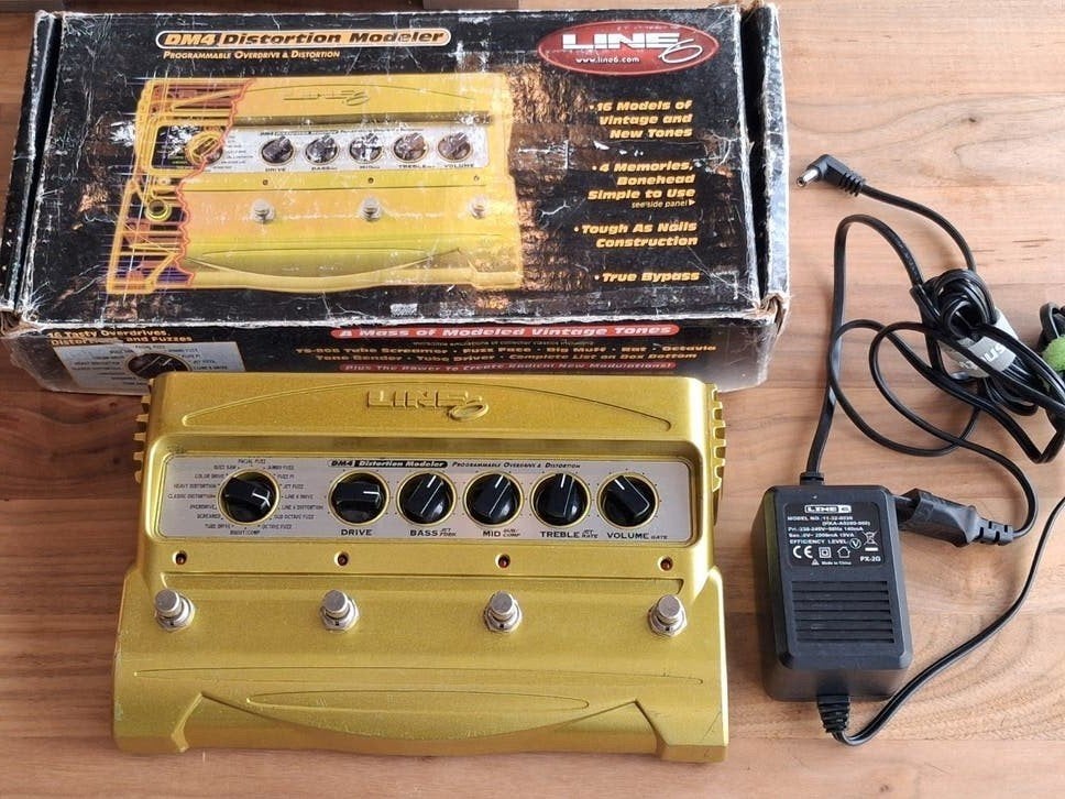Line 6 DM4 Distortion Modeler - Gitaar Effectpedaal, Ophalen of Verzenden, Distortion, Overdrive of Fuzz