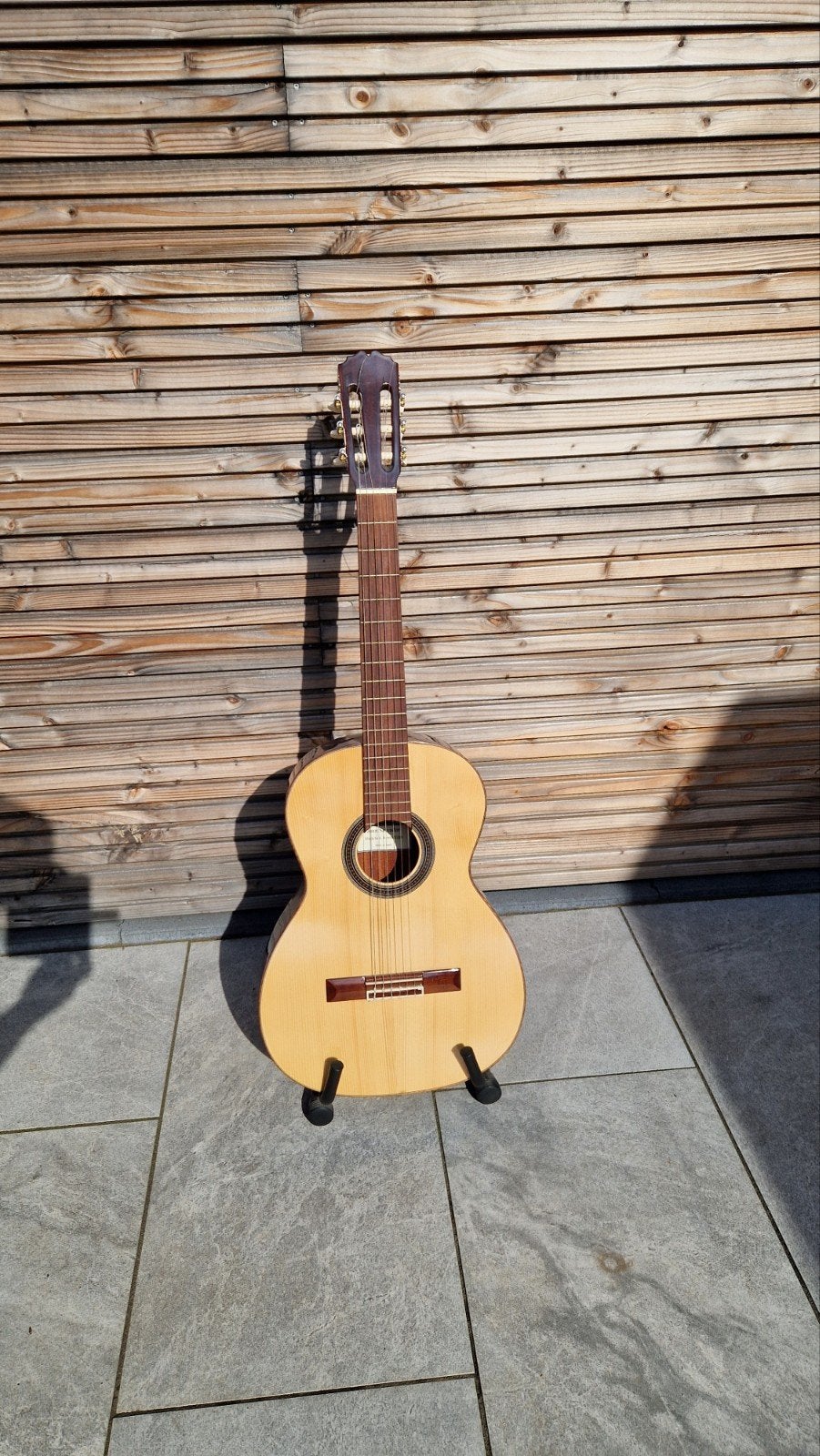 Juan Salvador Modelo 6 Abeto Elite Klassieke Gitaar, Ophalen, Zo goed als nieuw, Klassieke of Spaanse gitaar, Met koffer
