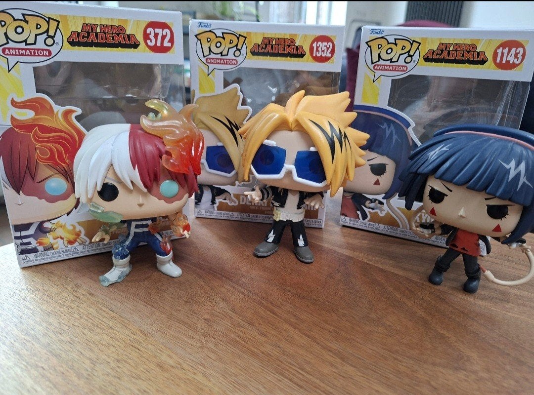 Funko Pop! My Hero Academia - Set van 3 Figuren, Verzamelen, Ophalen of Verzenden, Zo goed als nieuw