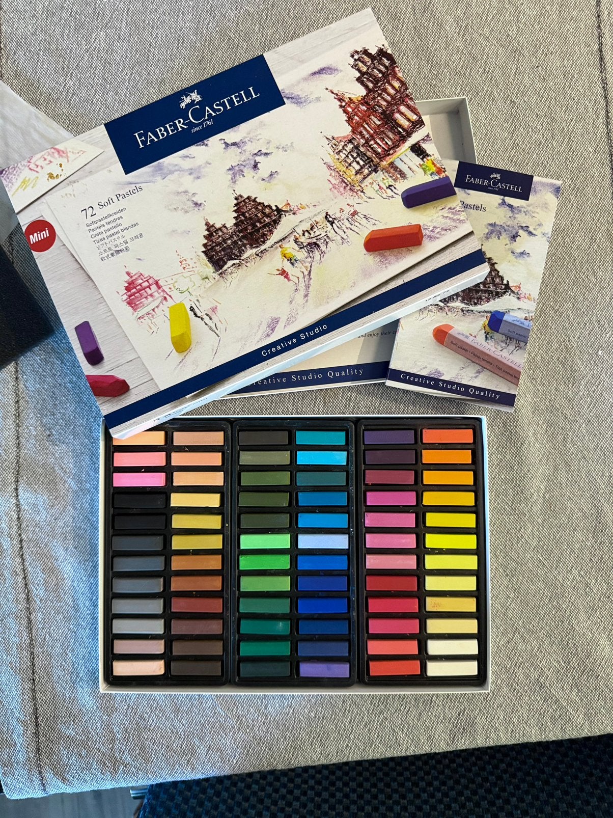 Faber Castell Soft Pastels, set 72 stuks halve, NIEUW, Hobby en Vrije tijd, Ophalen of Verzenden, Nieuw, Overige typen