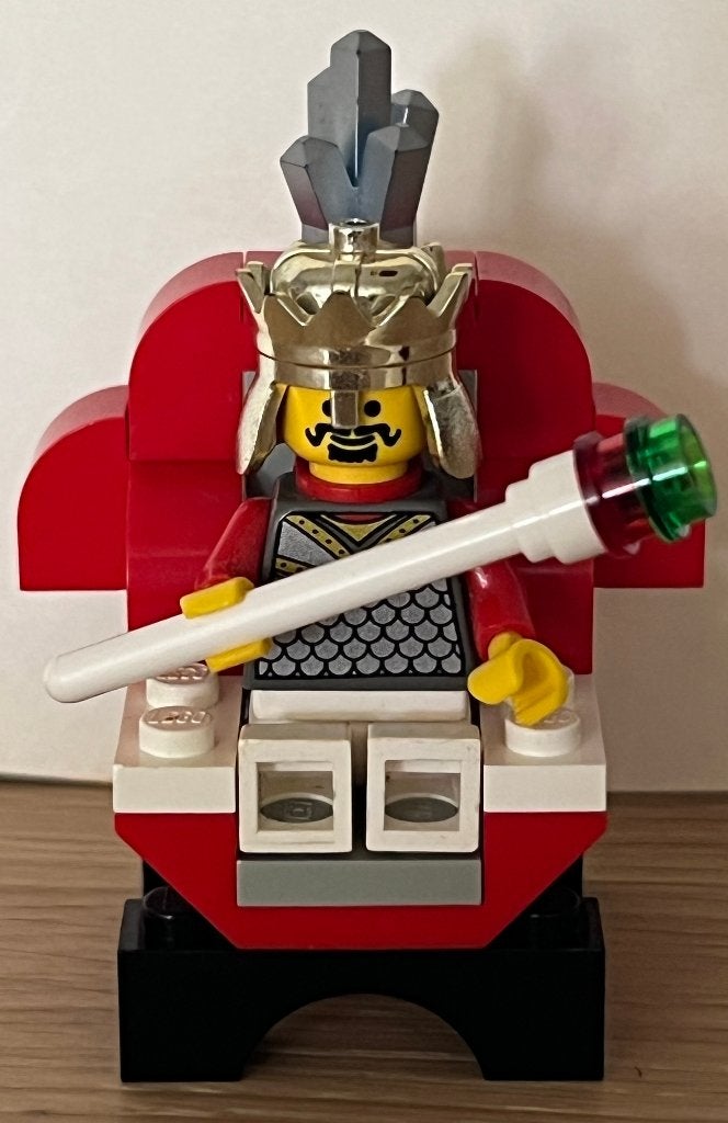 Lego 2586 The Crazy LEGO King, Lego, Ophalen of Verzenden, Castle, Complete set