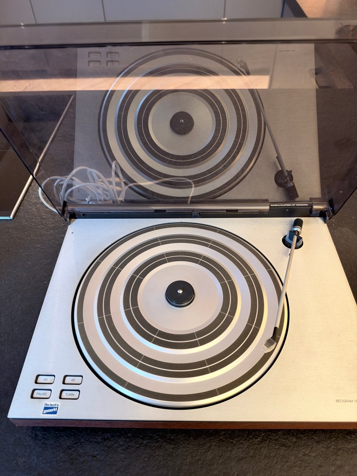 Bang & Olufsen Beogram 1700 Platenspeler, Overige merken, Automatisch, Ophalen of Verzenden, Zo goed als nieuw
