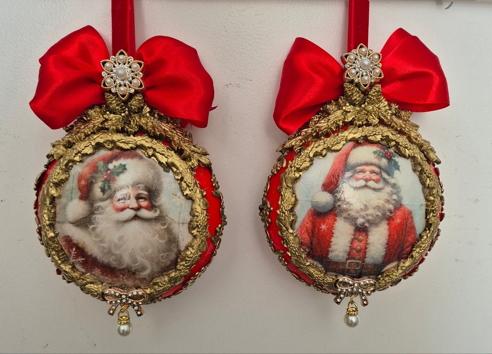 Handgemaakte kerstballen, naar wens gemaakt., Diversen, Ophalen of Verzenden