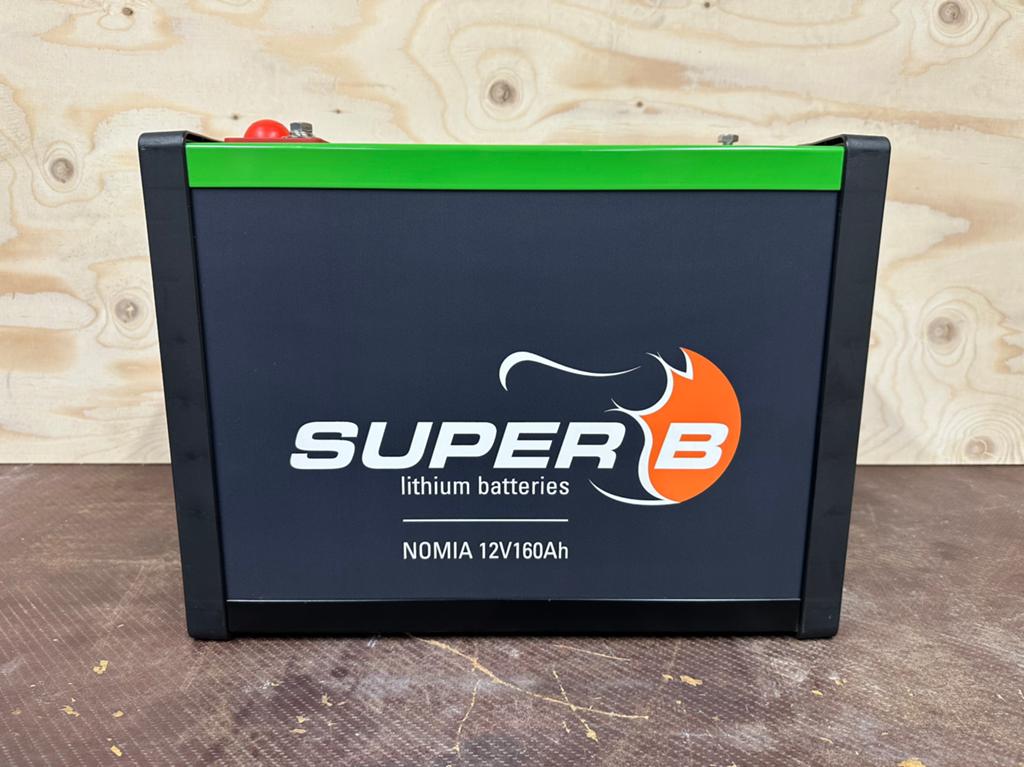 Dikke SUPER B accu nomia 12v 160ah, Auto-onderdelen, Ophalen, Gebruikt, Super b, Super b