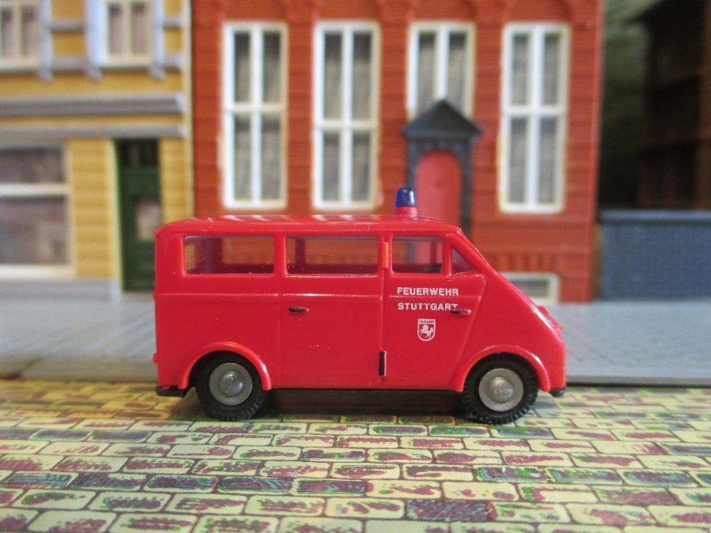 1949-1962 DKW 3=6 F-89L Kombi Bus - brandweer Stuttgart, Ophalen of Verzenden, Gebruikt, Auto, Overige merken