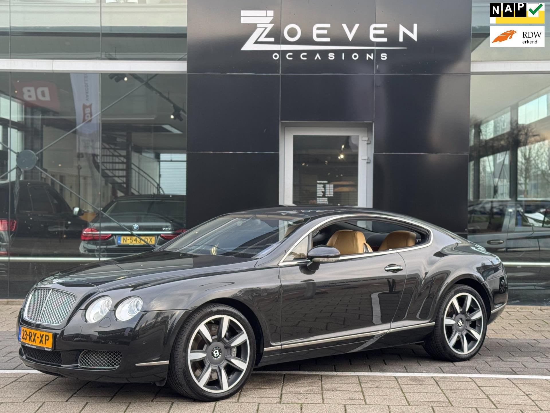 Bentley Continental GT 6.0 W12 NAP! Origineel NL Auto!, Auto's, Bentley, Bedrijf, Te koop, Continental, 4x4, Airconditioning, Automatische klimaatregeling