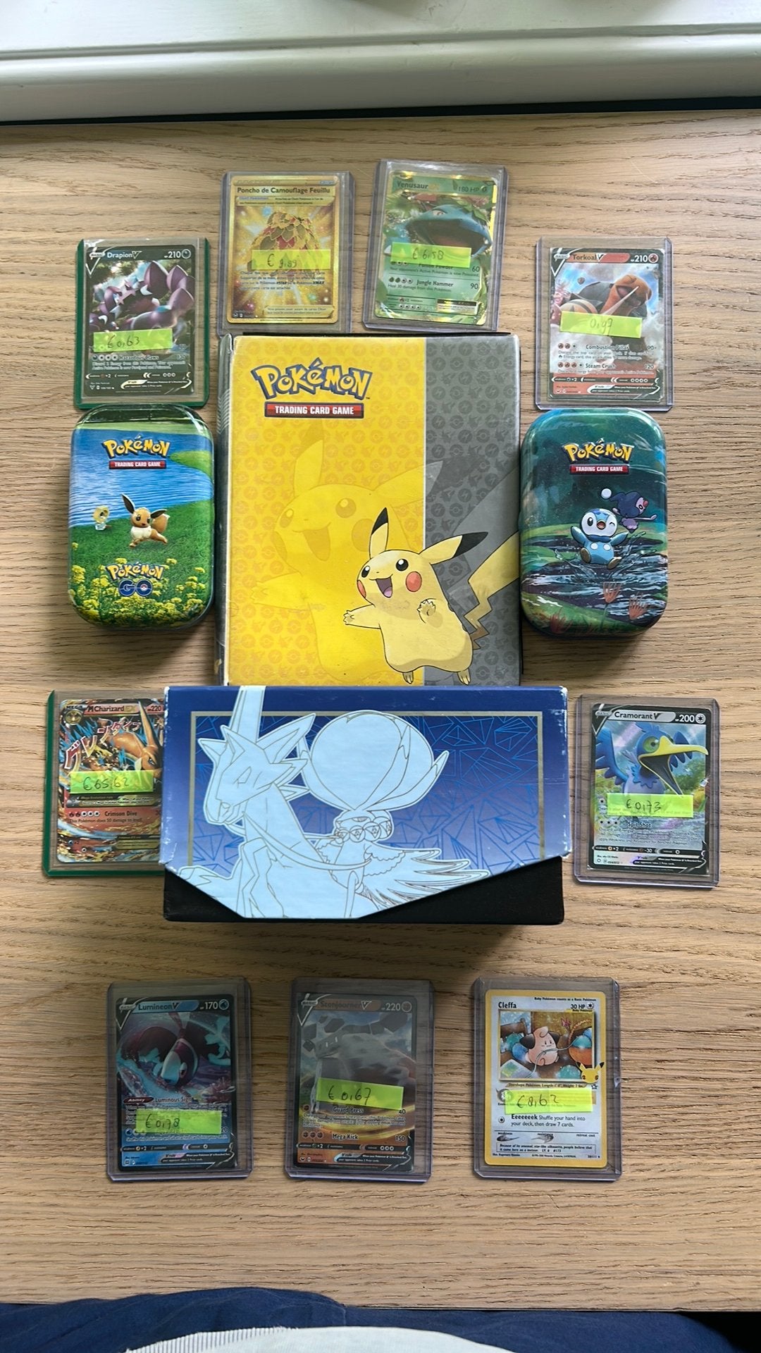 Pokémon kaarten, Verzenden, Zo goed als nieuw, Meerdere kaarten