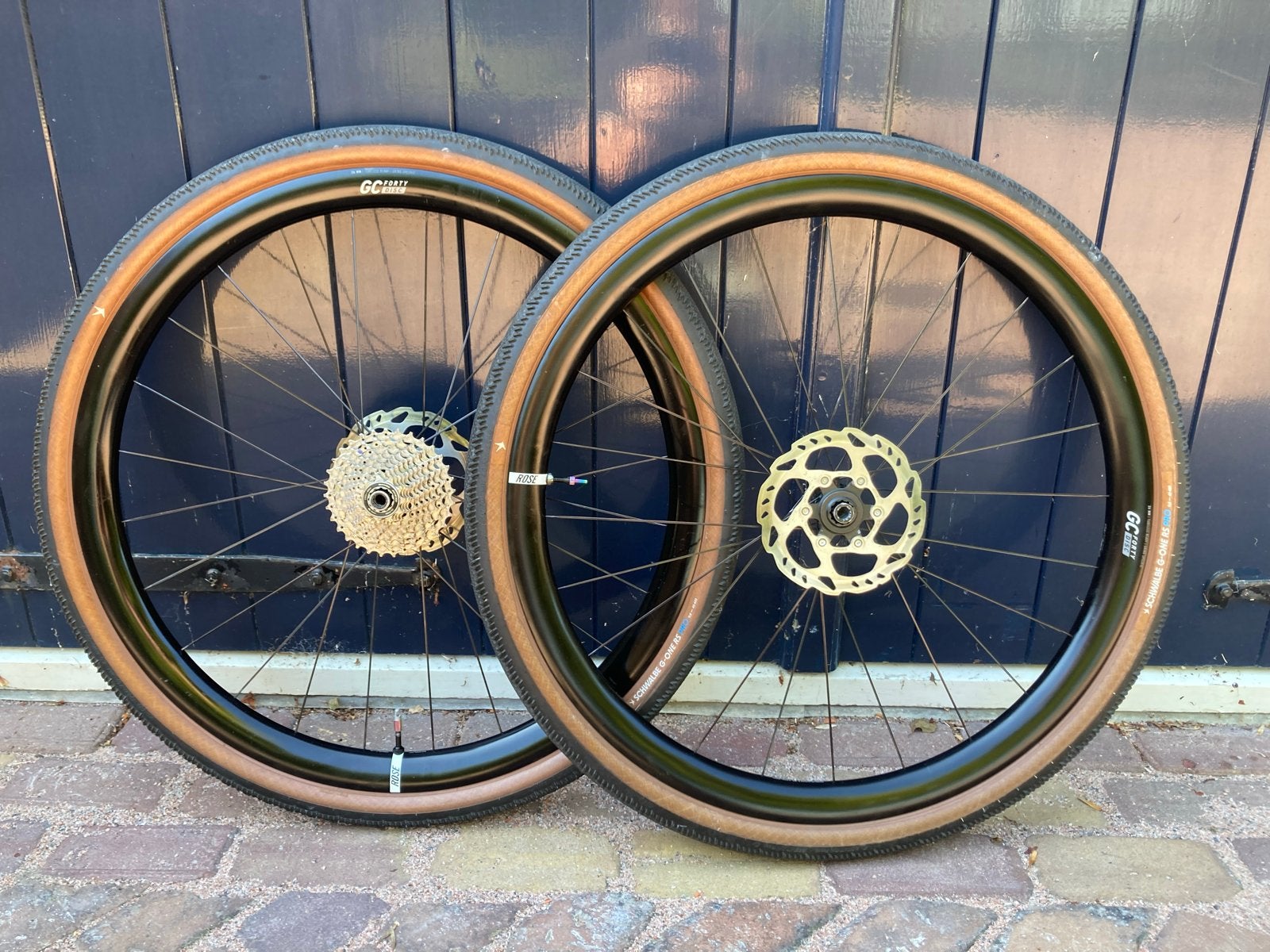 GC Forty Disc Wielset gravelwielen, Fietsen en Brommers, Wiel, Ophalen of Verzenden, Zo goed als nieuw, Gravelbike
