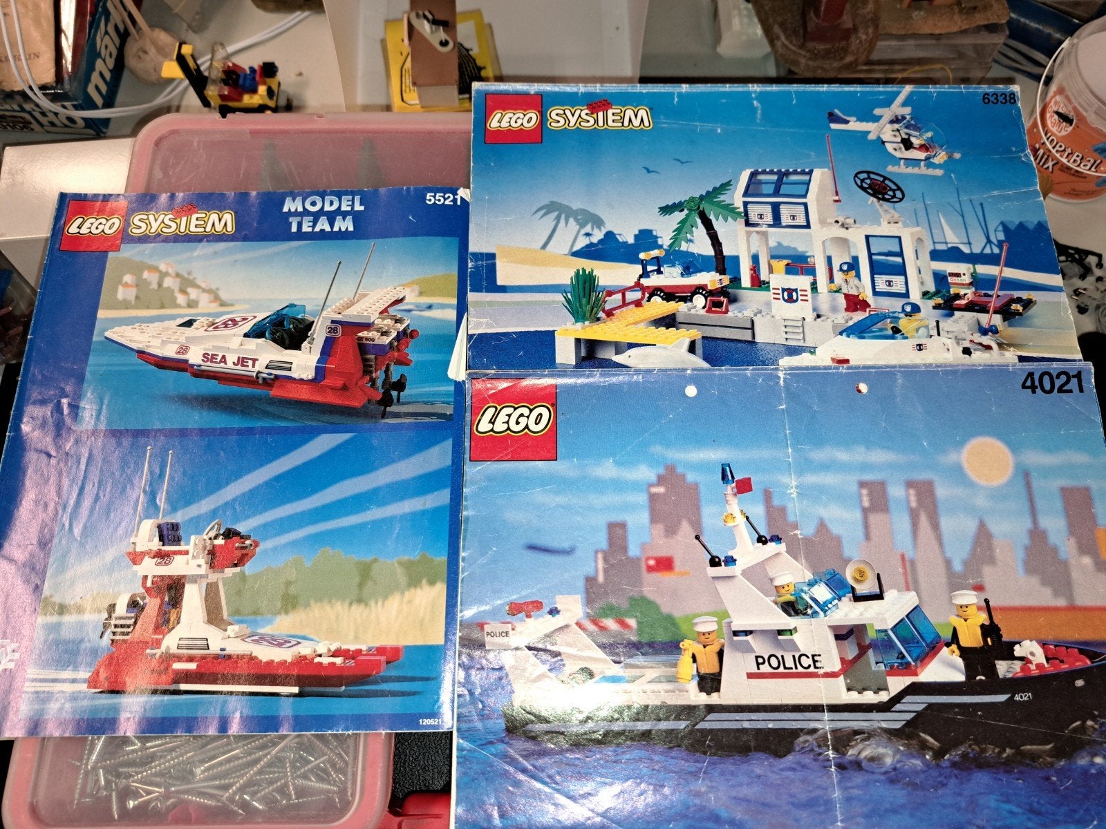 108 lego bouwtekening div soorten legoland,  systeem enz, Gebruikt, Lego, Accessoire, Ophalen of Verzenden
