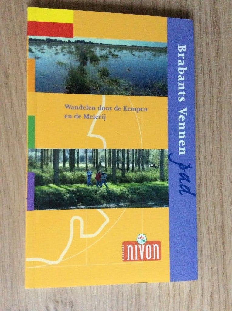 Boekje wandelen Brabants Vennen pad 233 km., Ophalen of Verzenden, Zo goed als nieuw, Overige onderwerpen