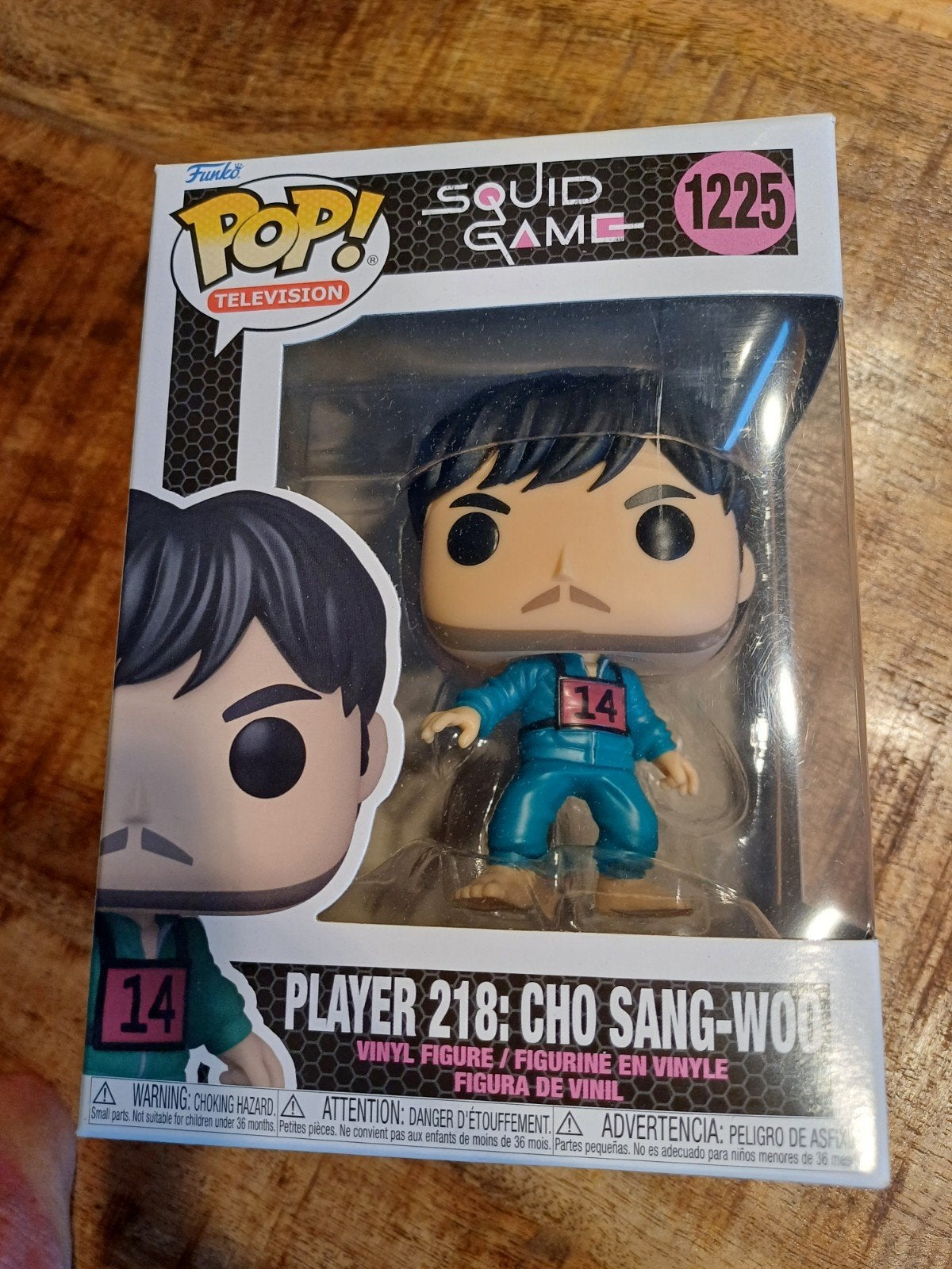 Funko Pop! Television #1225 Player 218: Cho Sang-Woo, Squid, Ophalen of Verzenden, Nieuw