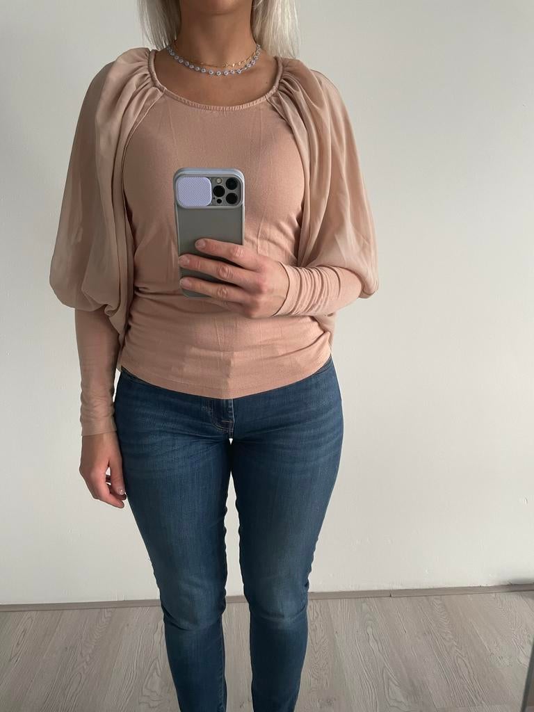Supertrash top, Kleding | Dames, Tops, Ophalen of Verzenden, Zo goed als nieuw, Lange mouw, Roze
