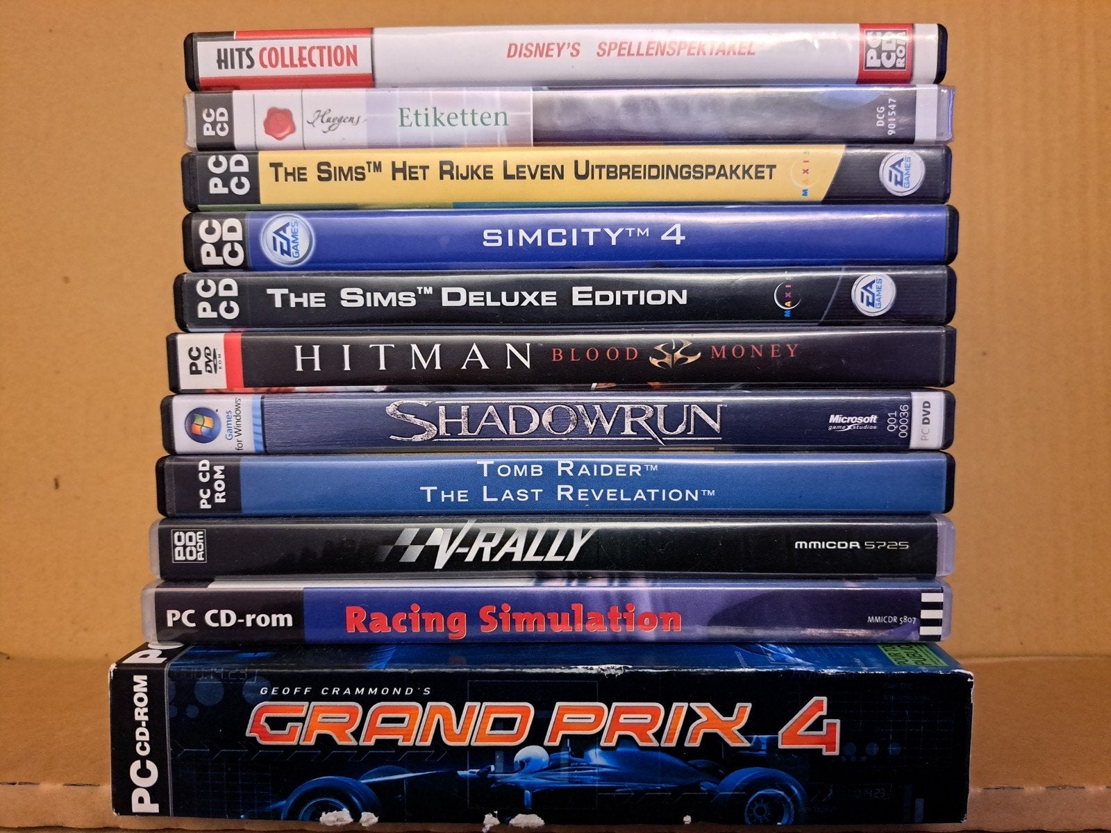 Pc Cd Rom Dvd 14 stuks spellen van alles wat, 1 speler, Ophalen of Verzenden, Gebruikt, Vanaf 12 jaar