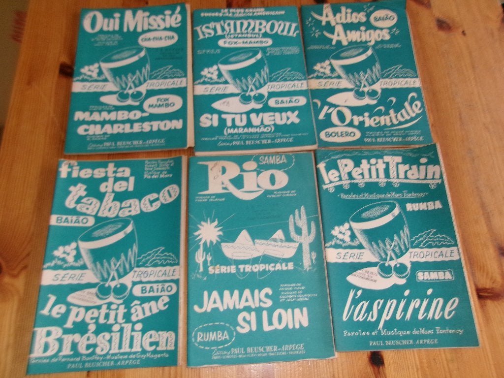 Serie tropicale - paul beuscher editions 44x, Muziek en Instrumenten, Bladmuziek, Gebruikt, Ophalen of Verzenden, Piano, Artiest of Componist