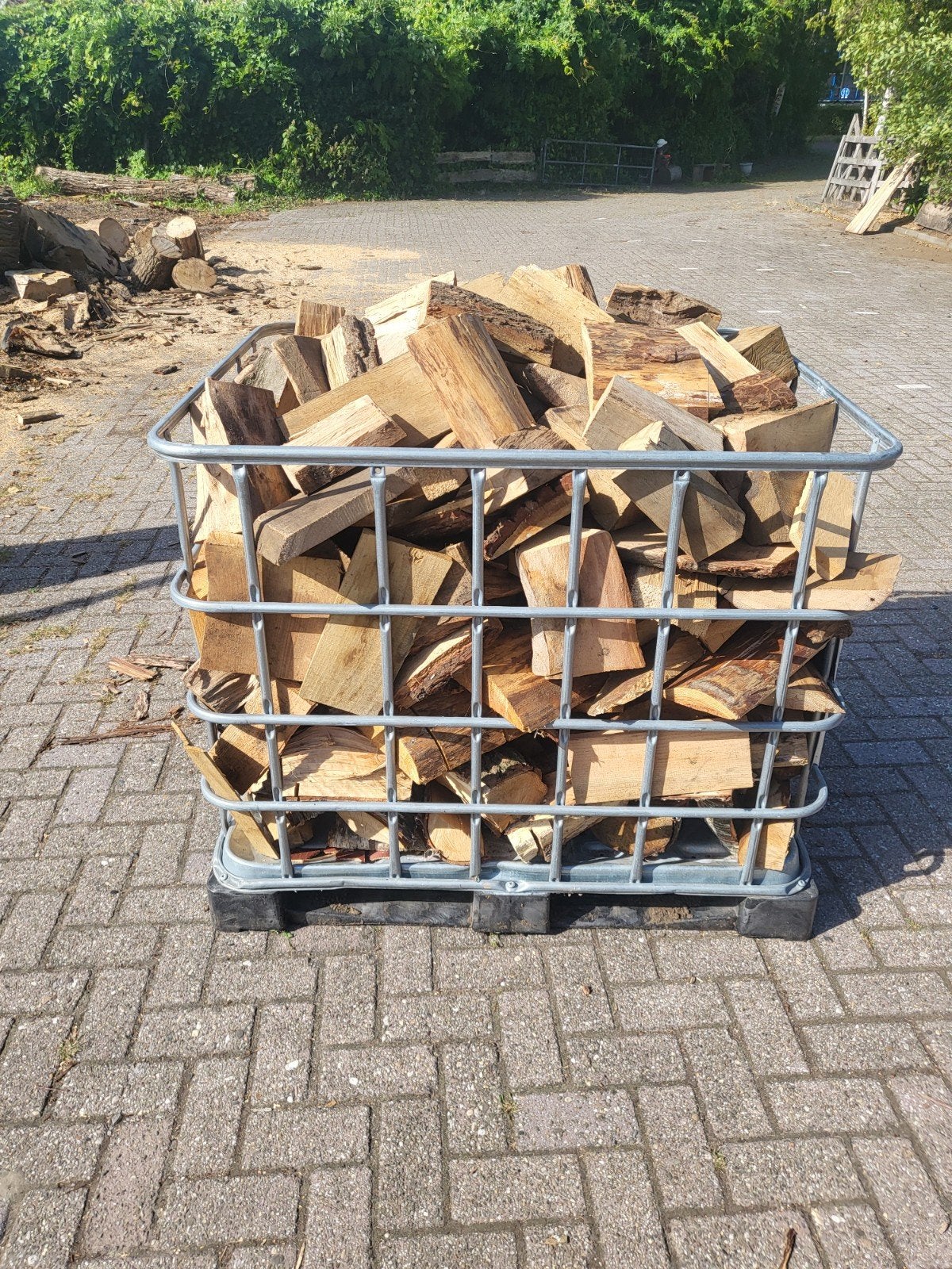 stookklaar droog brandhout 99 euro per kuub losgestort, 6 m³ of meer, Ophalen of Verzenden