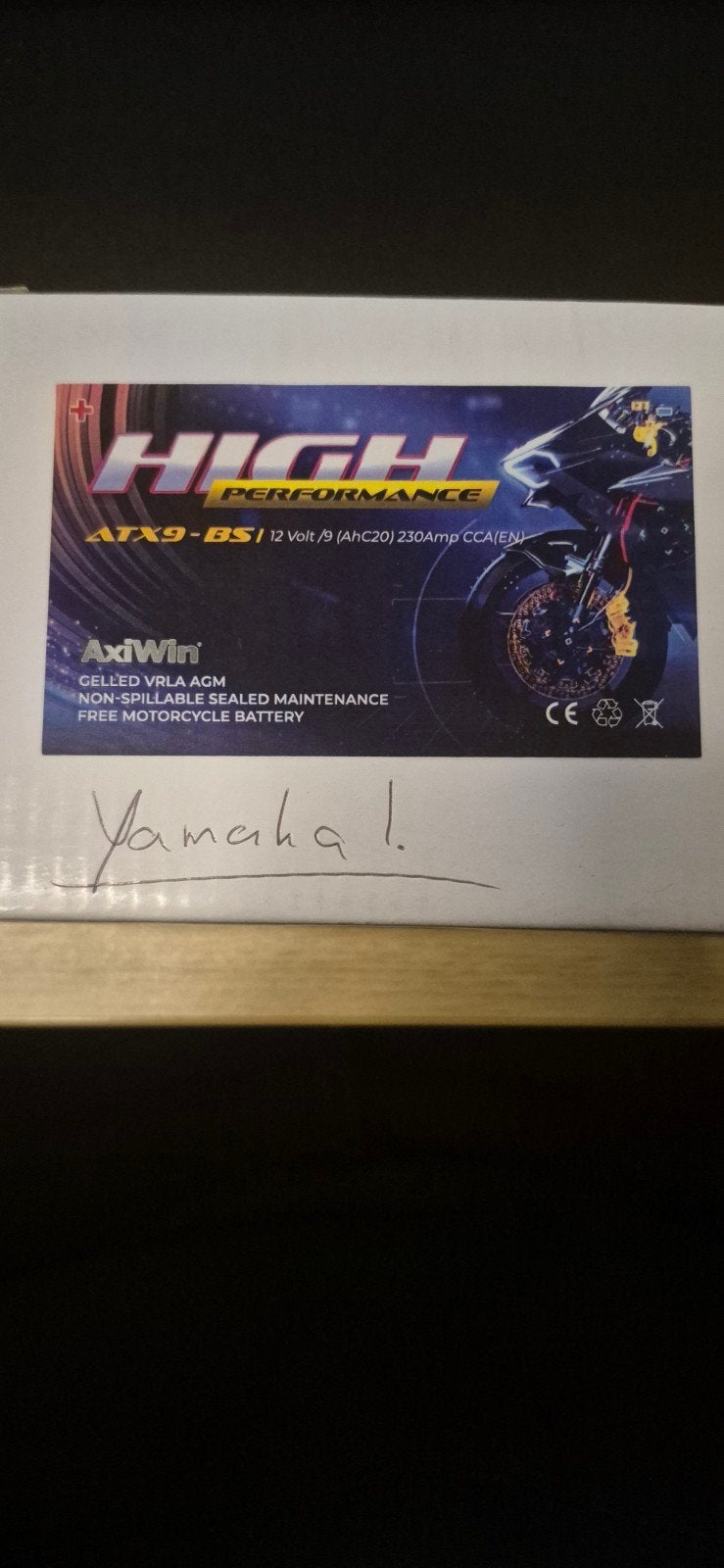 AxiTwin High Performance Motoraccu, Ophalen, Nieuw