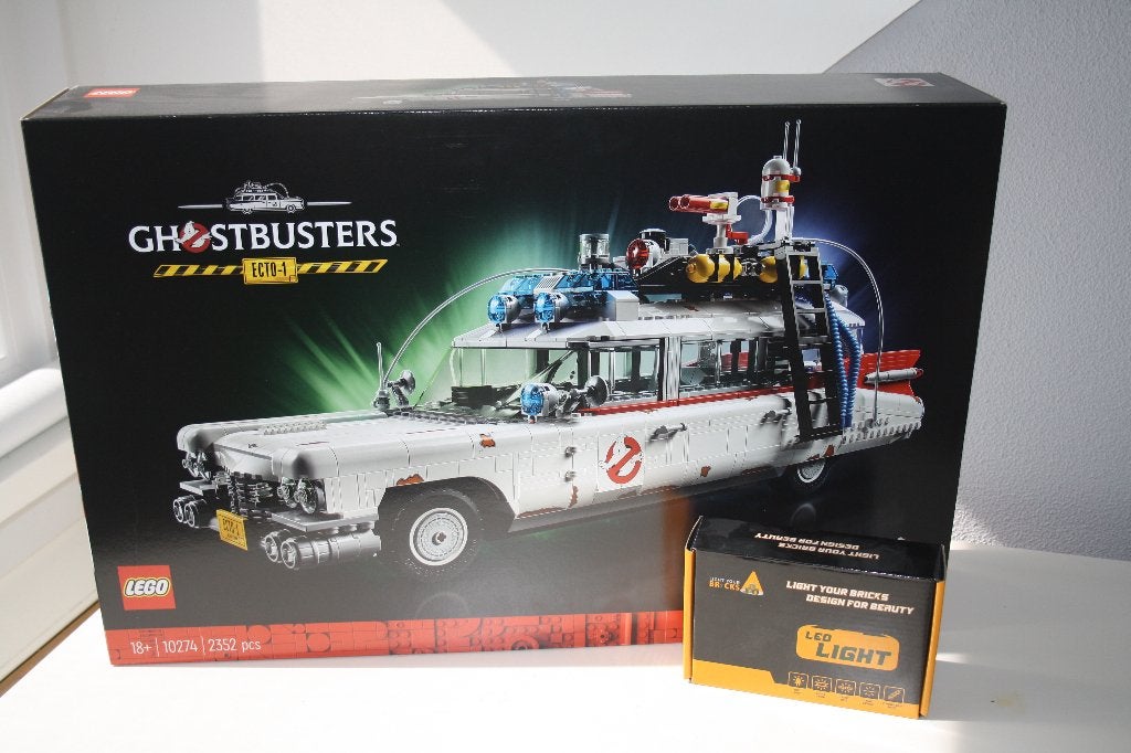 Lego Ghostbusters ECTO-1 10274 met lichtset NIEUW, Kinderen en Baby's, Speelgoed | Duplo en Lego, Lego, Nieuw, Ophalen of Verzenden