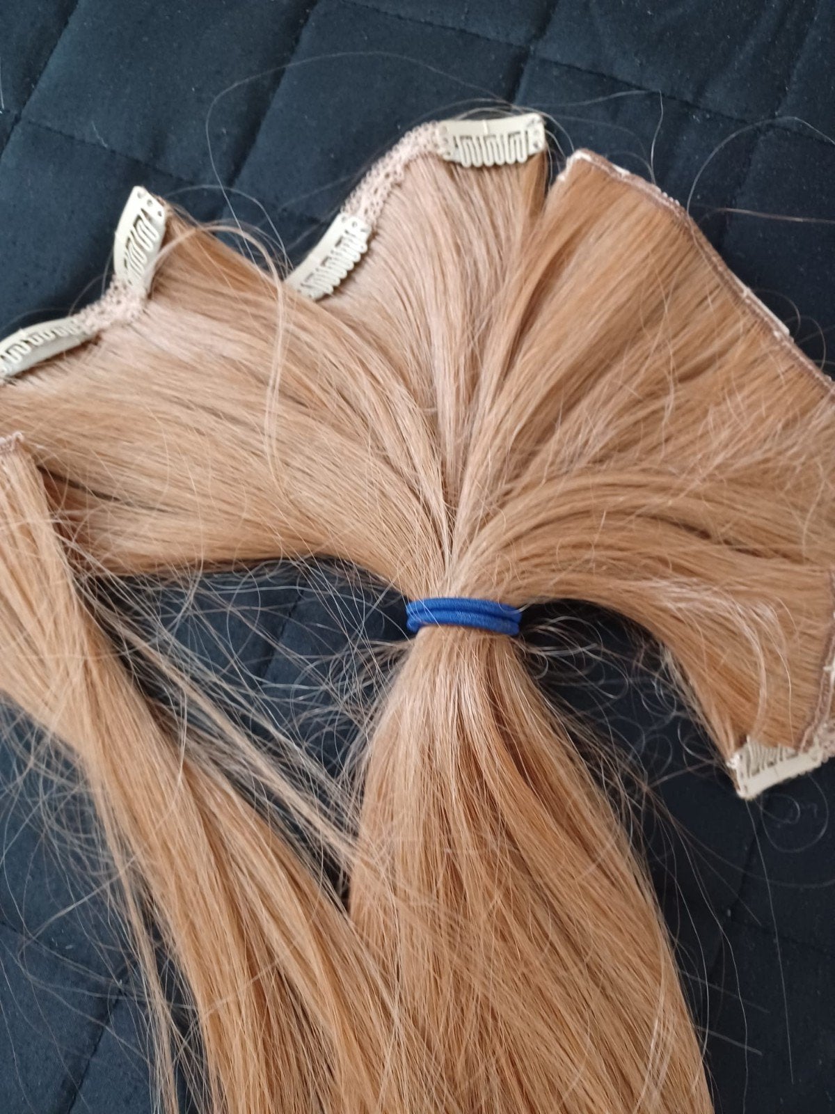 Glamour Your Hair - Haarverlenging Clip-in Blond, Ophalen of Verzenden, Nieuw, Pruik of Haarverlenging