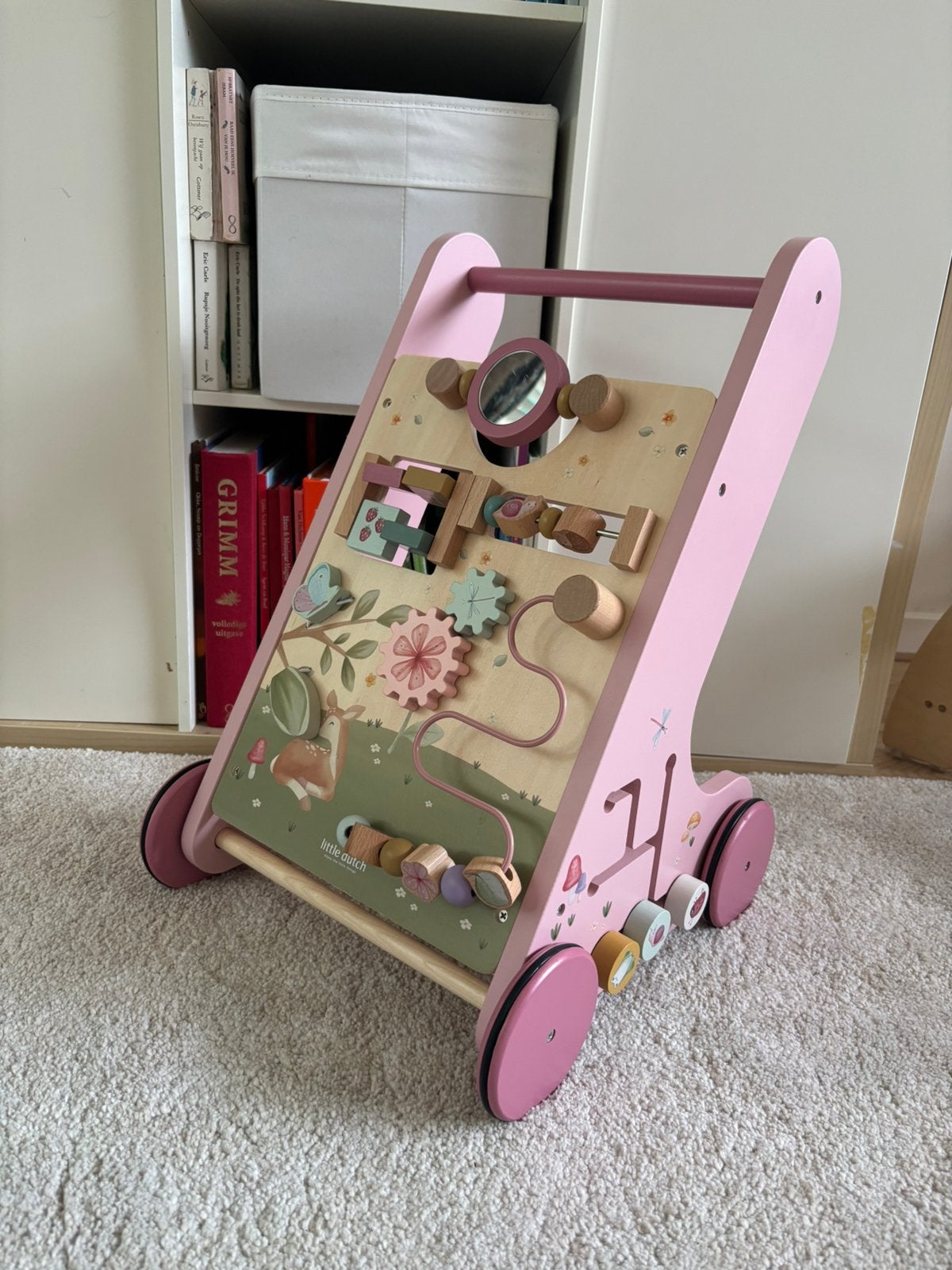 Little Dutch Activiteiten loopwagen, Ophalen of Verzenden, Zo goed als nieuw, Duw- of Trekspeelgoed