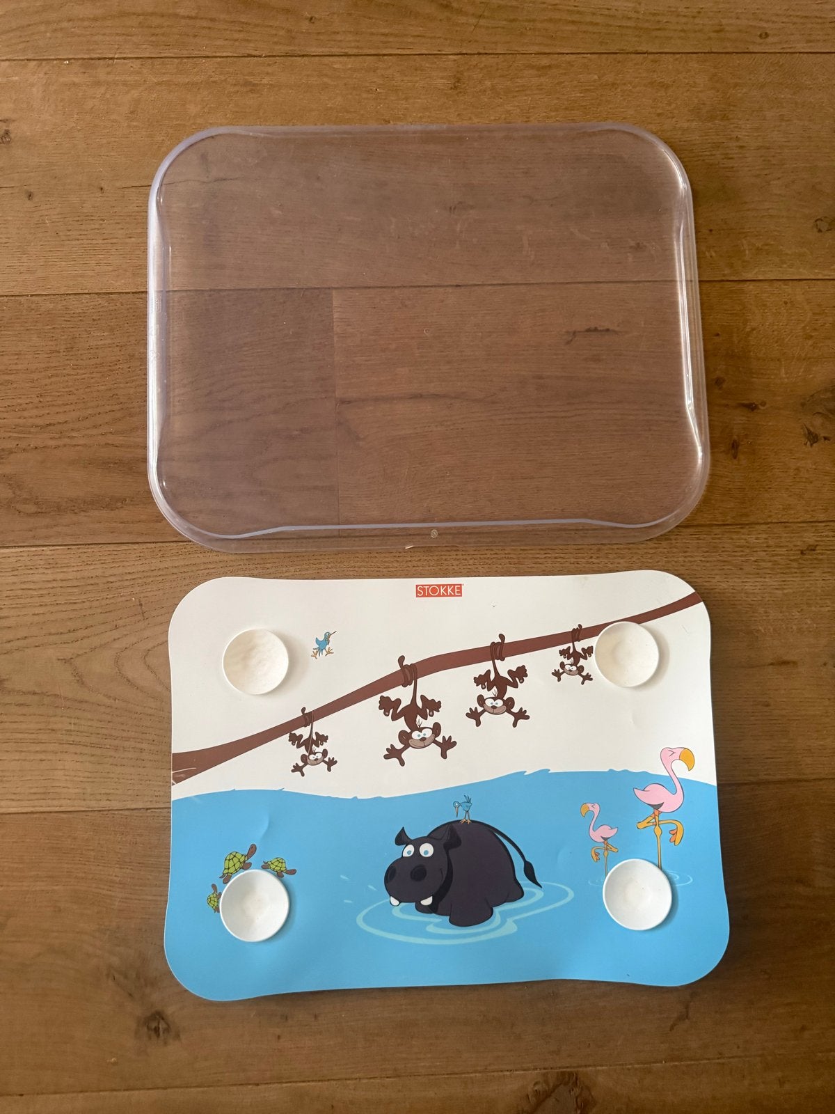 Stokke Tripp Trapp Placemat met Dierenprint, Ophalen, Gebruikt
