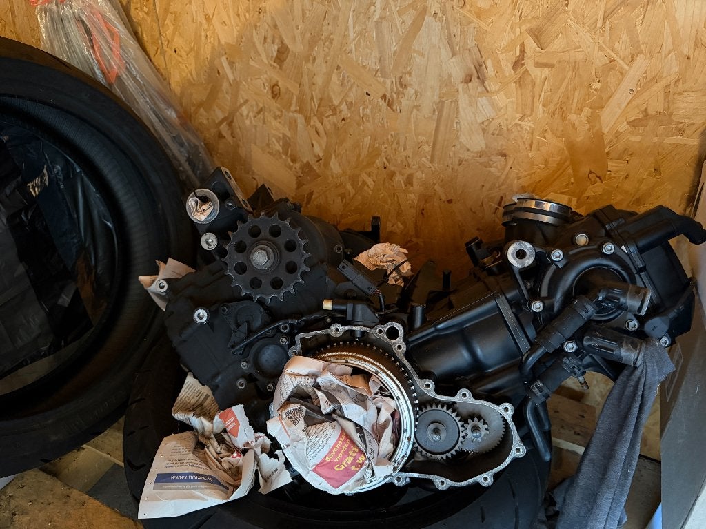 BMW F800R motorblok (2009-2012) – Defect/Gratis afhalen, Ophalen, Gebruikt