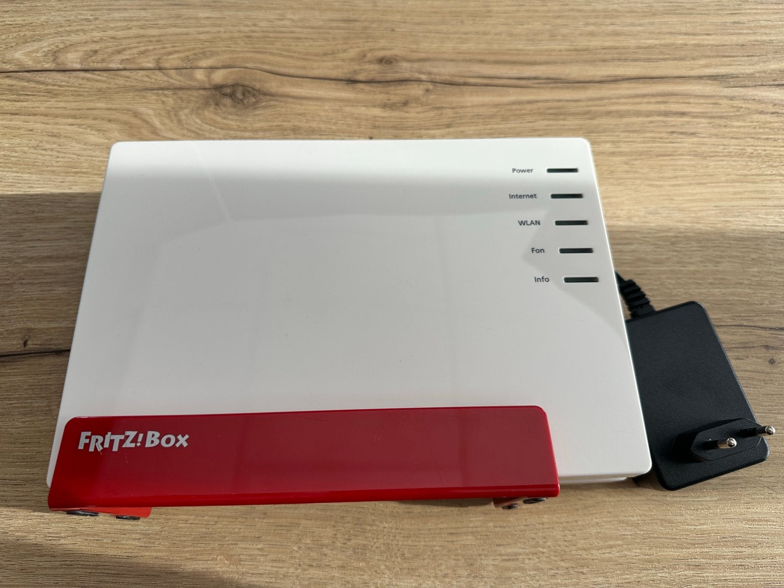 AVM FRITZ!Box 7581 Modem/Router, Computers en Software, Routers en Modems, Ophalen of Verzenden, Gebruikt, Router met modem