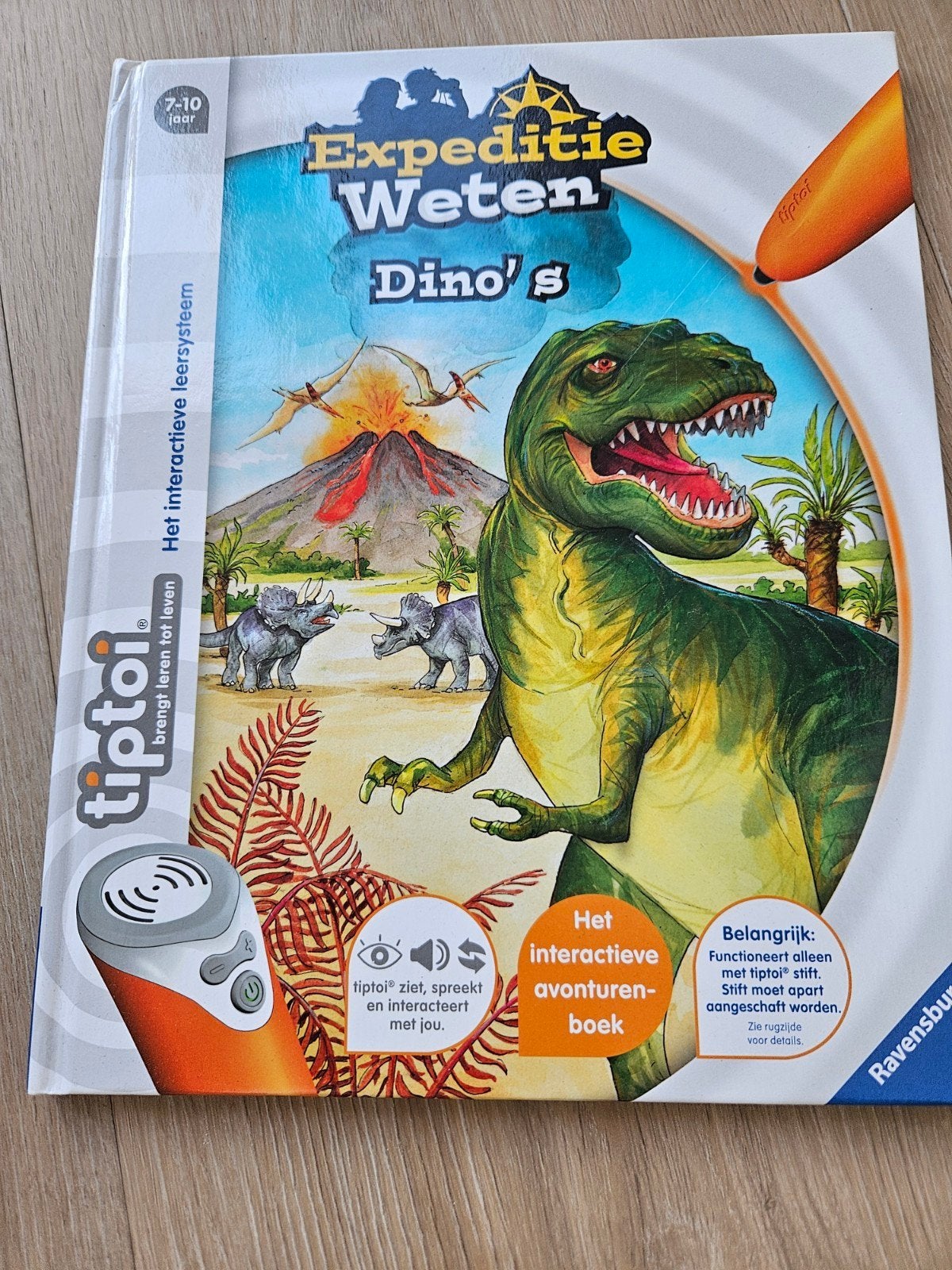 Tiptoi boek Dino's, Kinderen en Baby's, Ophalen of Verzenden, Zo goed als nieuw