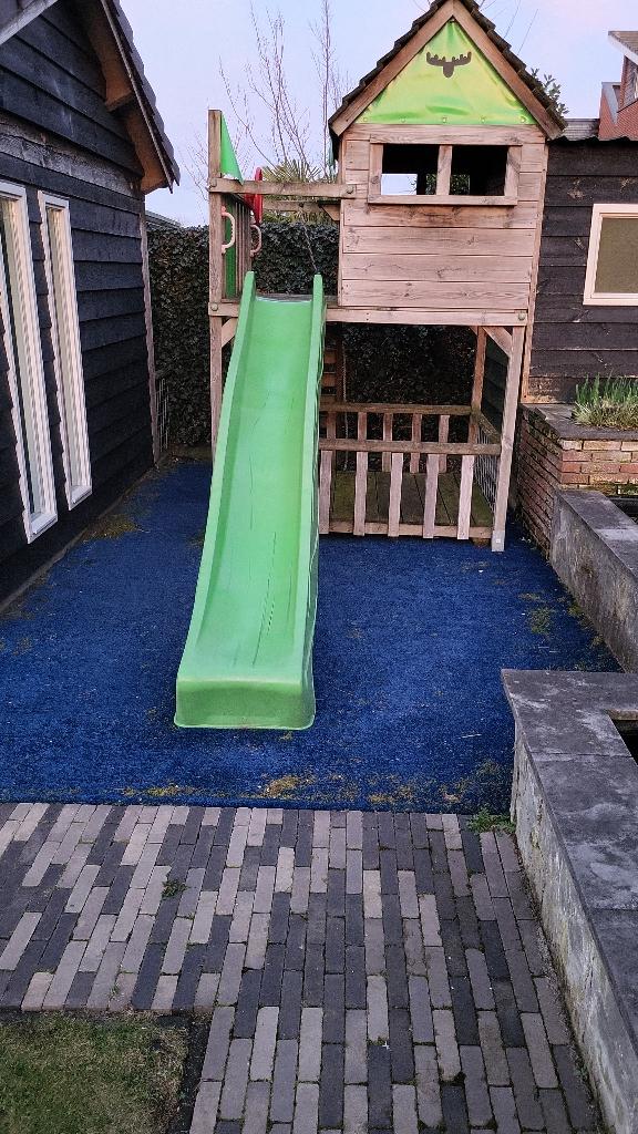 speelhuisje, Kinderen en Baby's, Speelgoed | Buiten | Speelhuisjes, Ophalen, Gebruikt, Hout