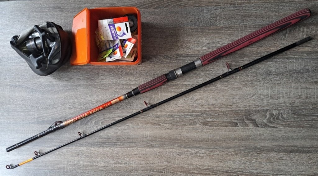 ARCA Sea-Saga 240 - Heavy duty+ Quick Sel 380 molen + overig, Ophalen, Gebruikt, Werphengel