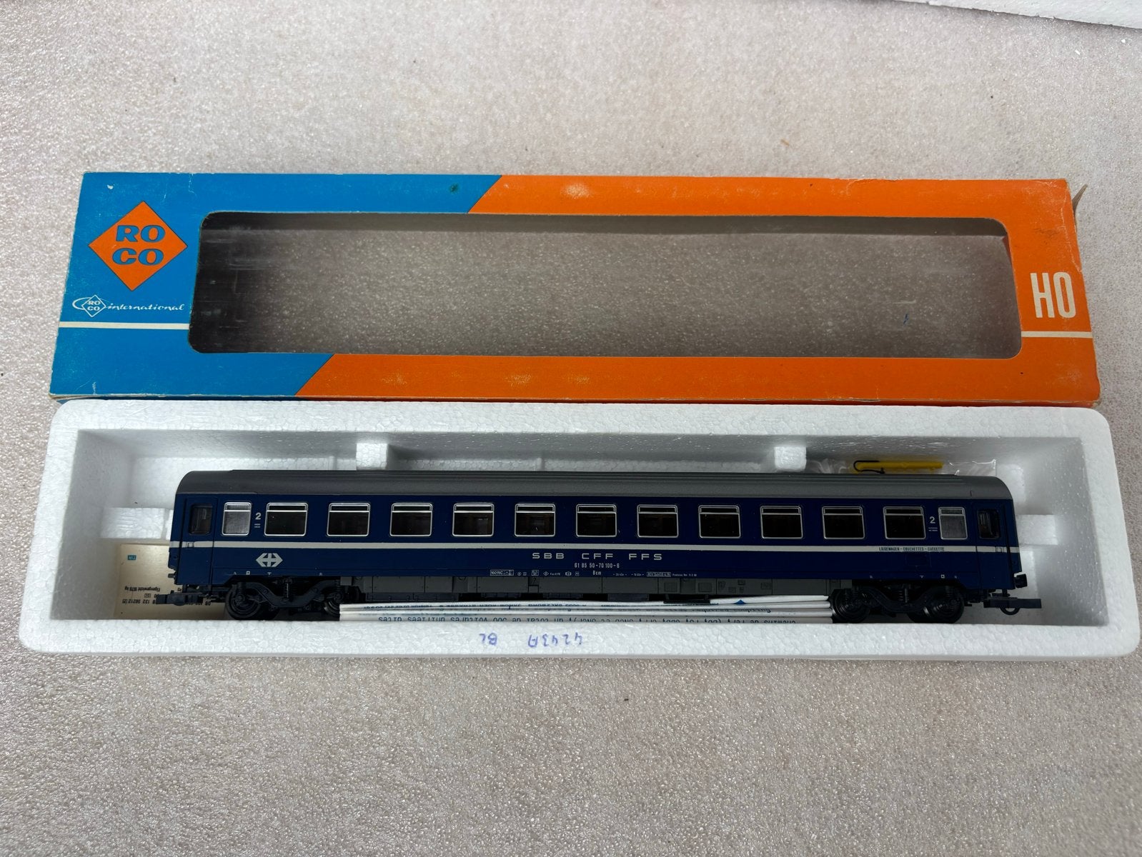 Roco International HO 4234A Wagon SBB CFF FFS, Hobby en Vrije tijd, Ophalen of Verzenden, Zo goed als nieuw, Wagon, Roco