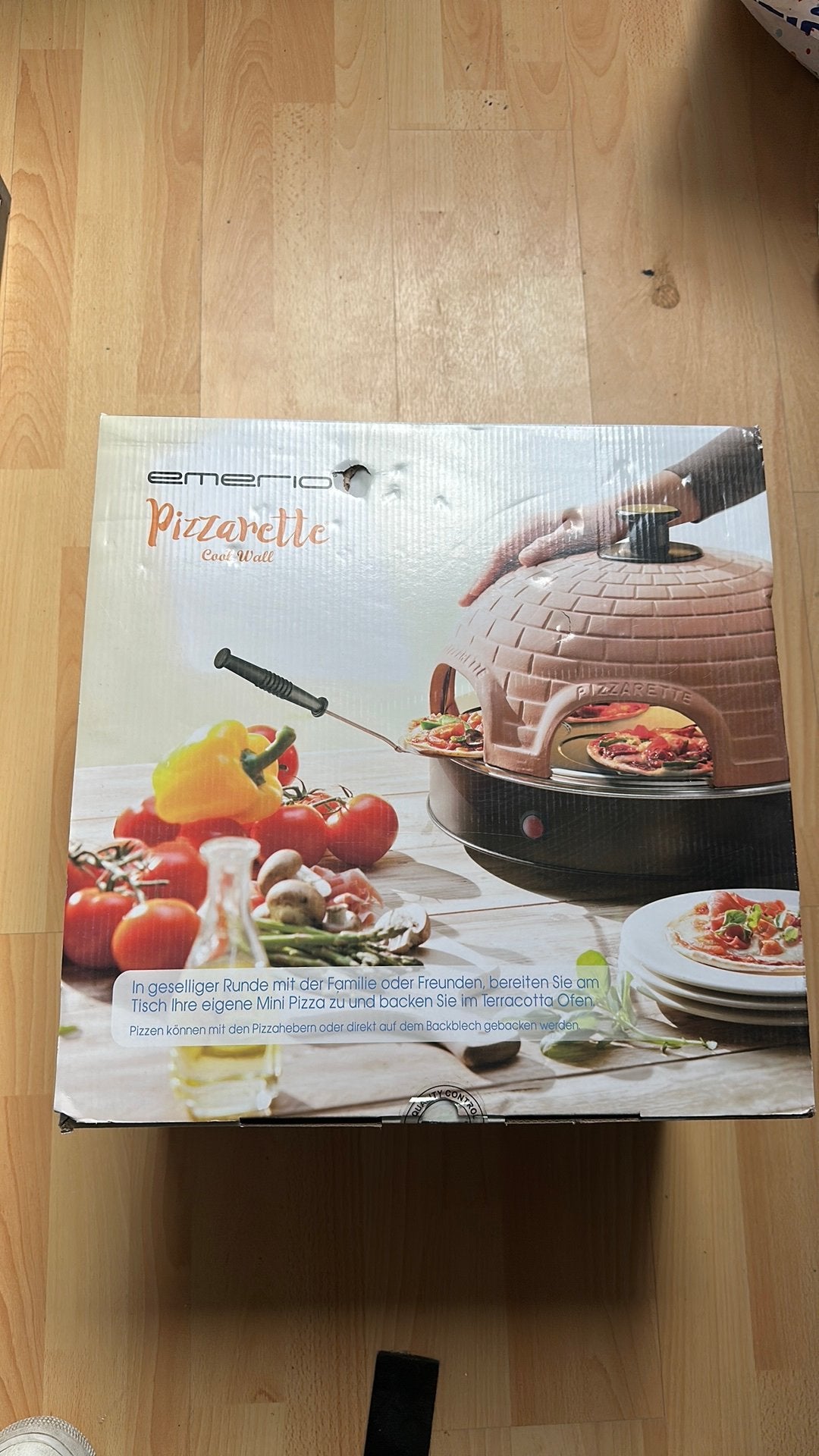Pizzarette Cool Wall - Pizzaoven voor thuis nieuw!, Minder dan 45 cm, Overige merken, Pizzaoven, Nieuw