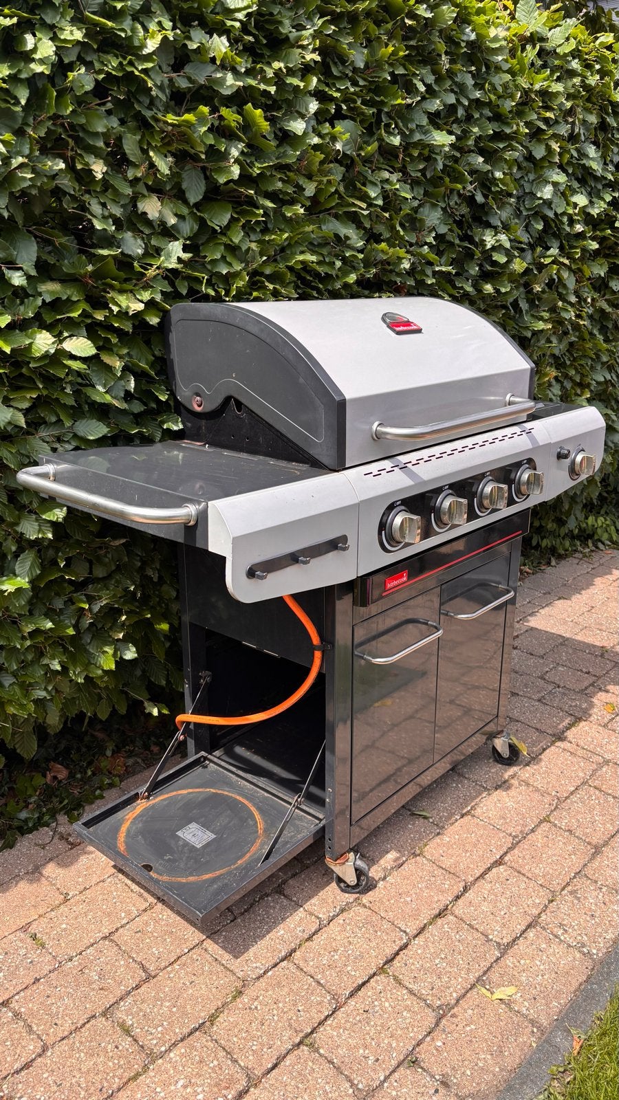 Barbecook siesta 412 gasbarbecue met zijbrander, Ophalen, Gebruikt