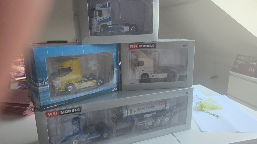 WSI Models DAF en Volvo vrachtwagens 1:50, Ophalen of Verzenden, Nieuw, Bus of Vrachtwagen, Wsi