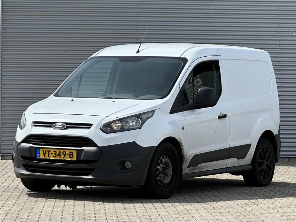 Ford Transit Connect 1.6 TDCI L1 Airco, Auto's, Euro 5, Stof, Gebruikt, Wit